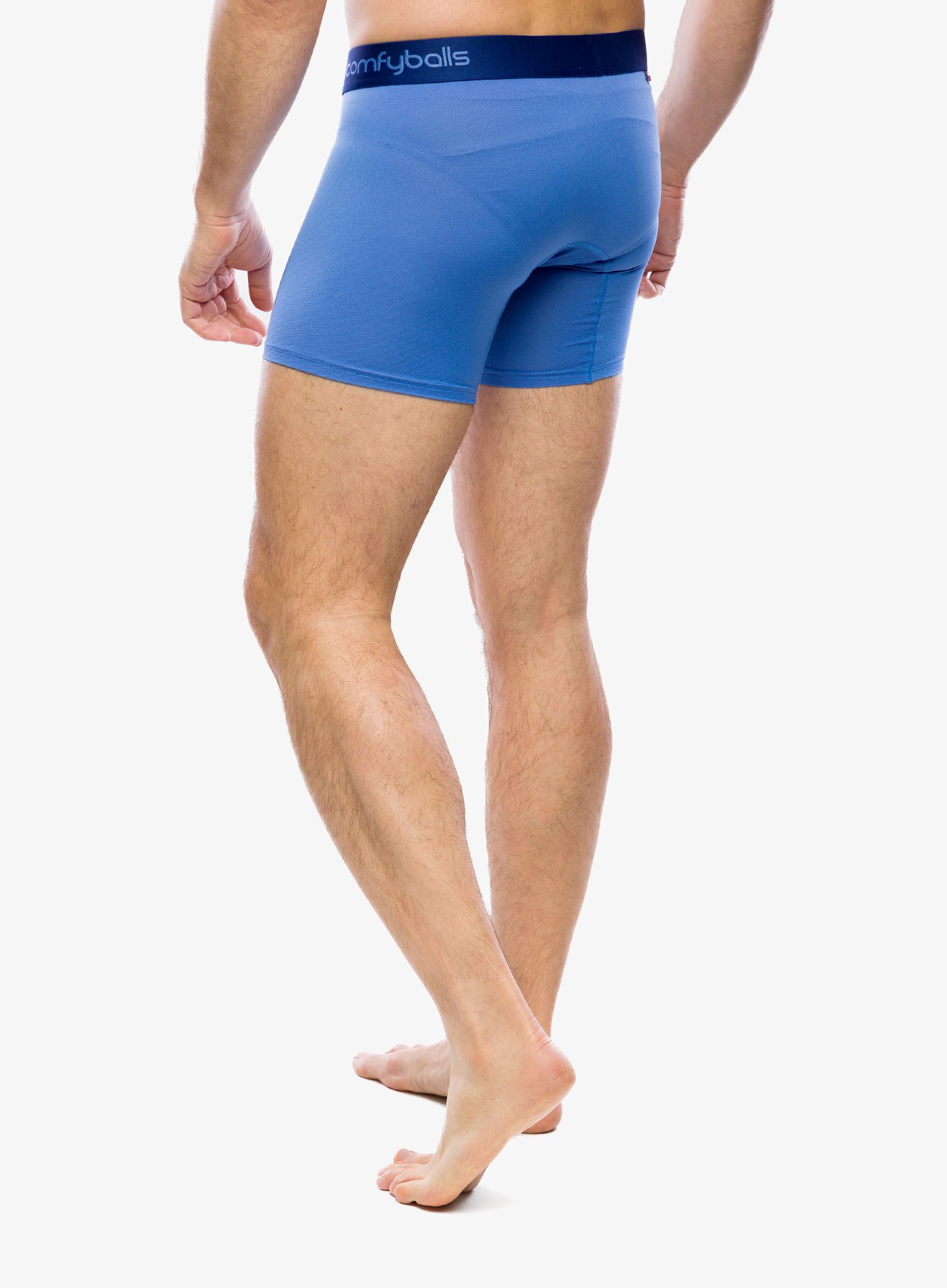 Termoaktivne bokserice Comfyballs Long Performance - ocean blue