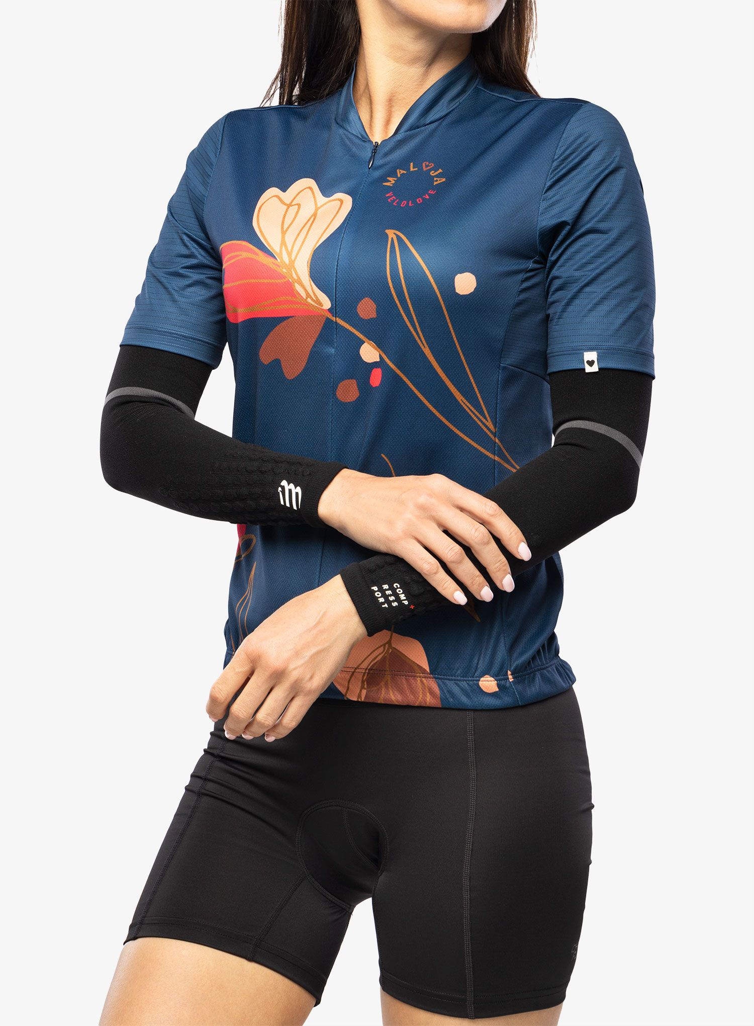 Rukavi za trčanje Compressport ArmForce Ultralight - black