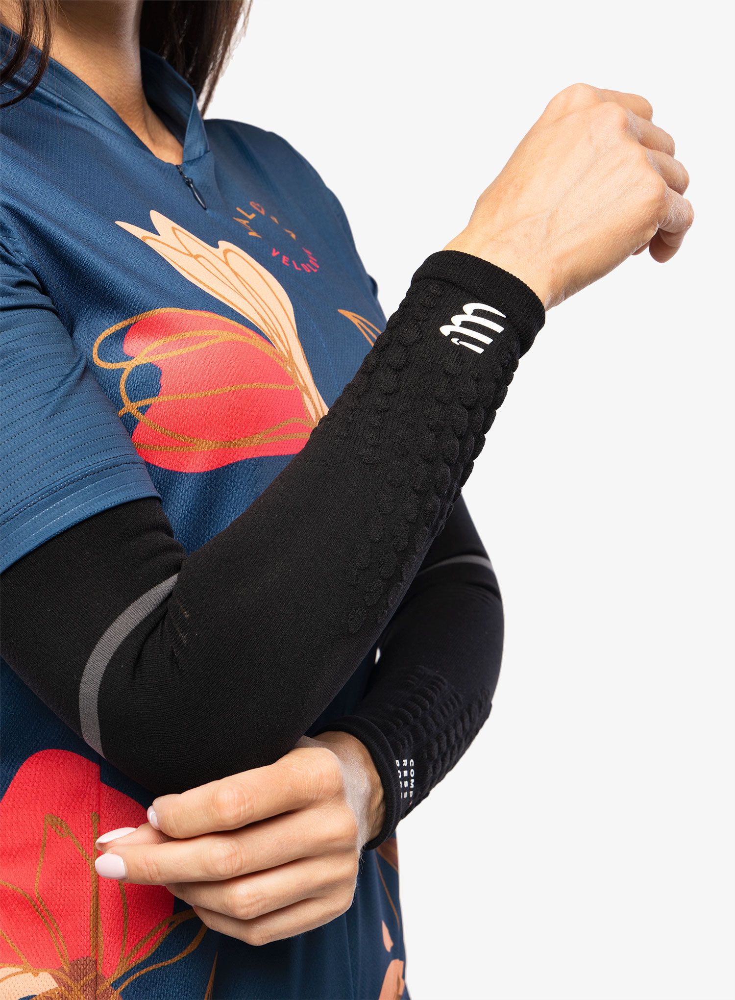 Rukavi za trčanje Compressport ArmForce Ultralight - black