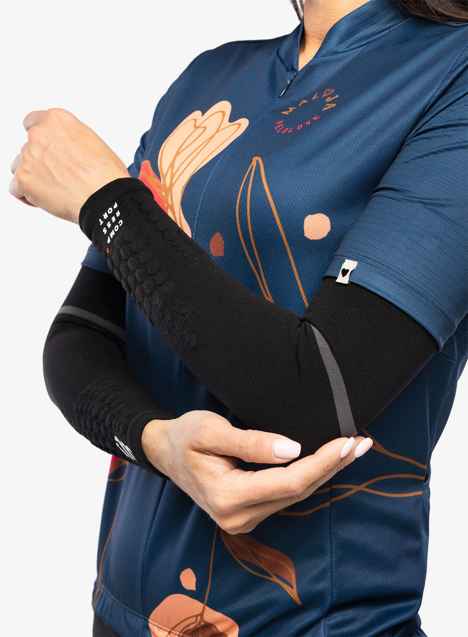 Rukavi za trčanje Compressport ArmForce Ultralight - black