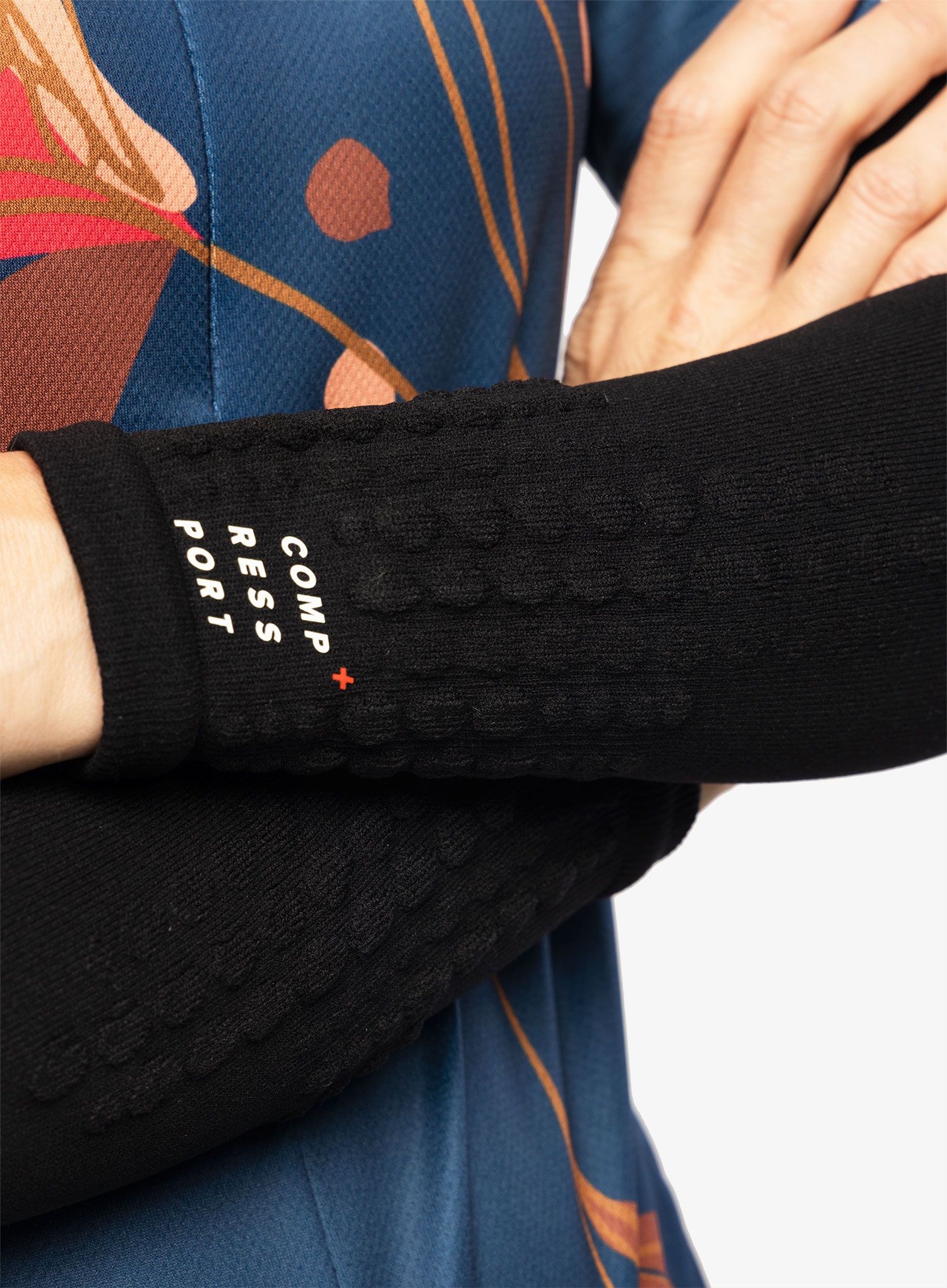 Rukavi za trčanje Compressport ArmForce Ultralight - black