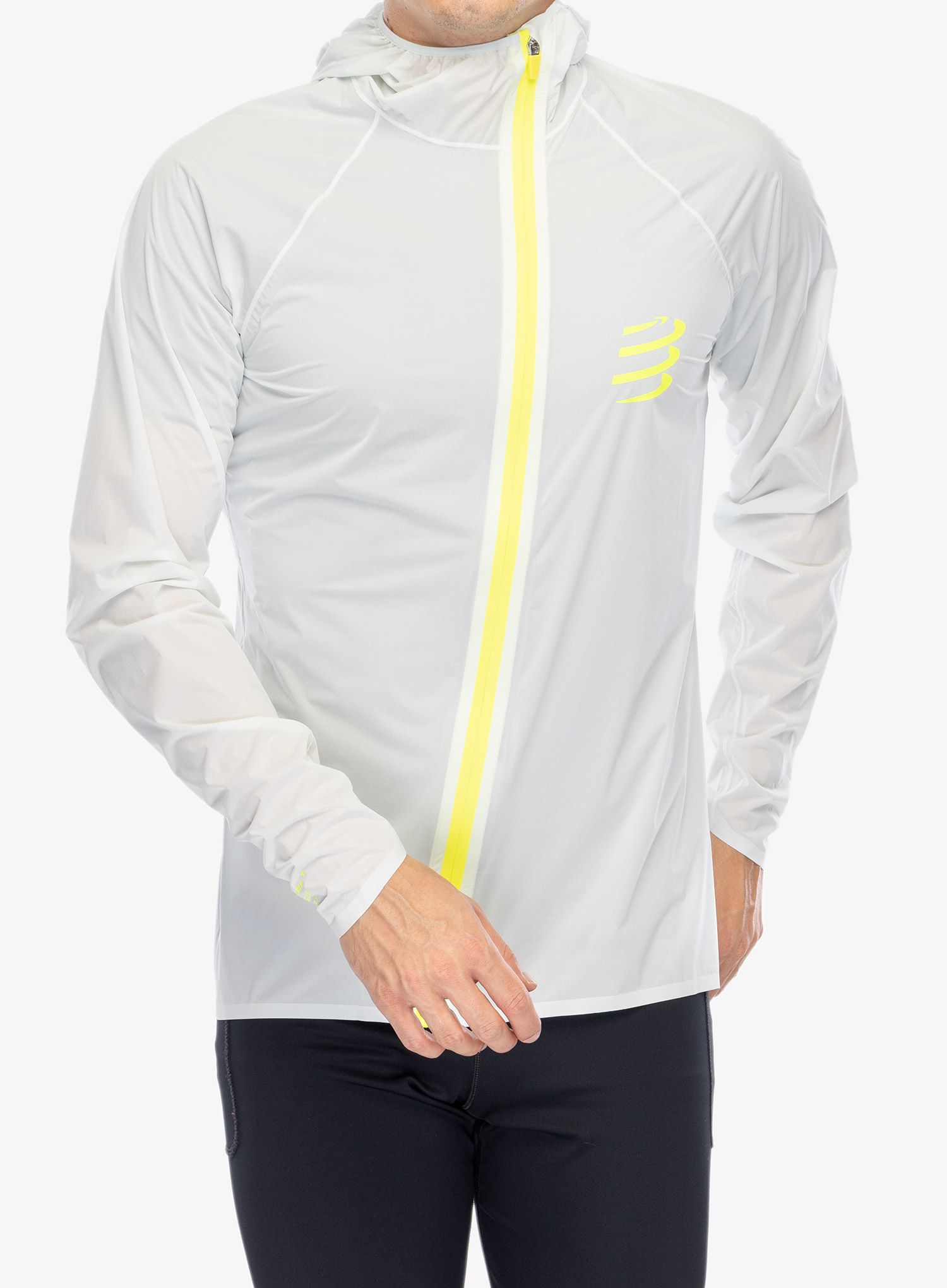 Jakna za trčanje Compressport Hurricane Waterproof 10/10 Jacket - ice flow