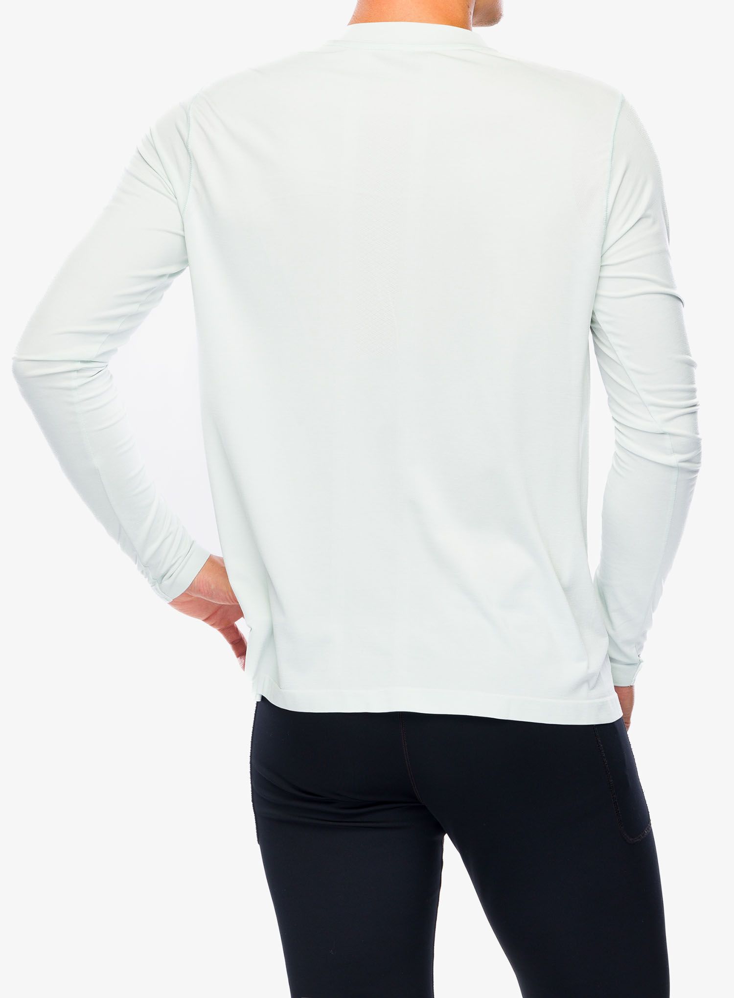 Dukserica za trčanje Compressport Performance LS Tshirt - ice flow
