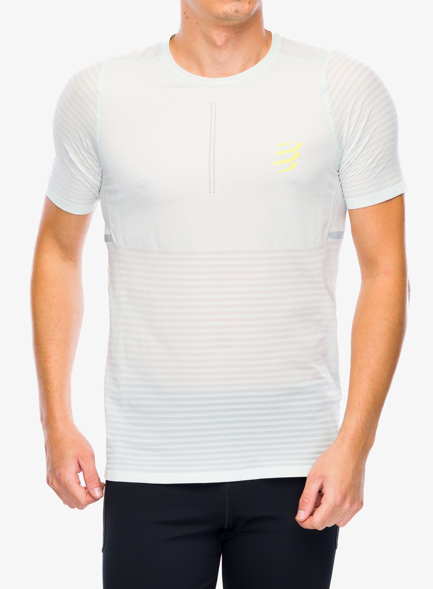 Majica za trčanje Compressport Pro Racing S/S Tshirt M - ice flow