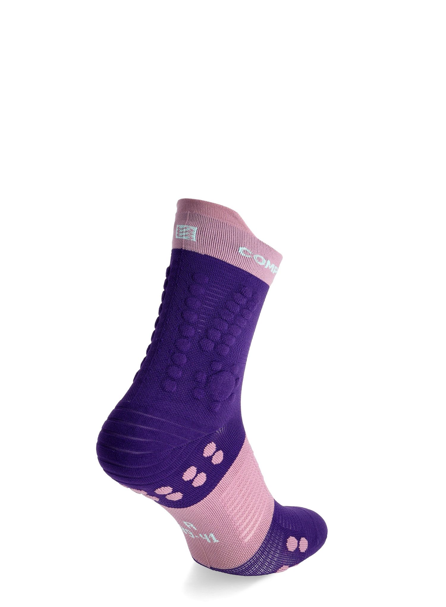 Čarape za trčanje Compressport Pro Racing Socks v4.0 Trail - purple/grape
