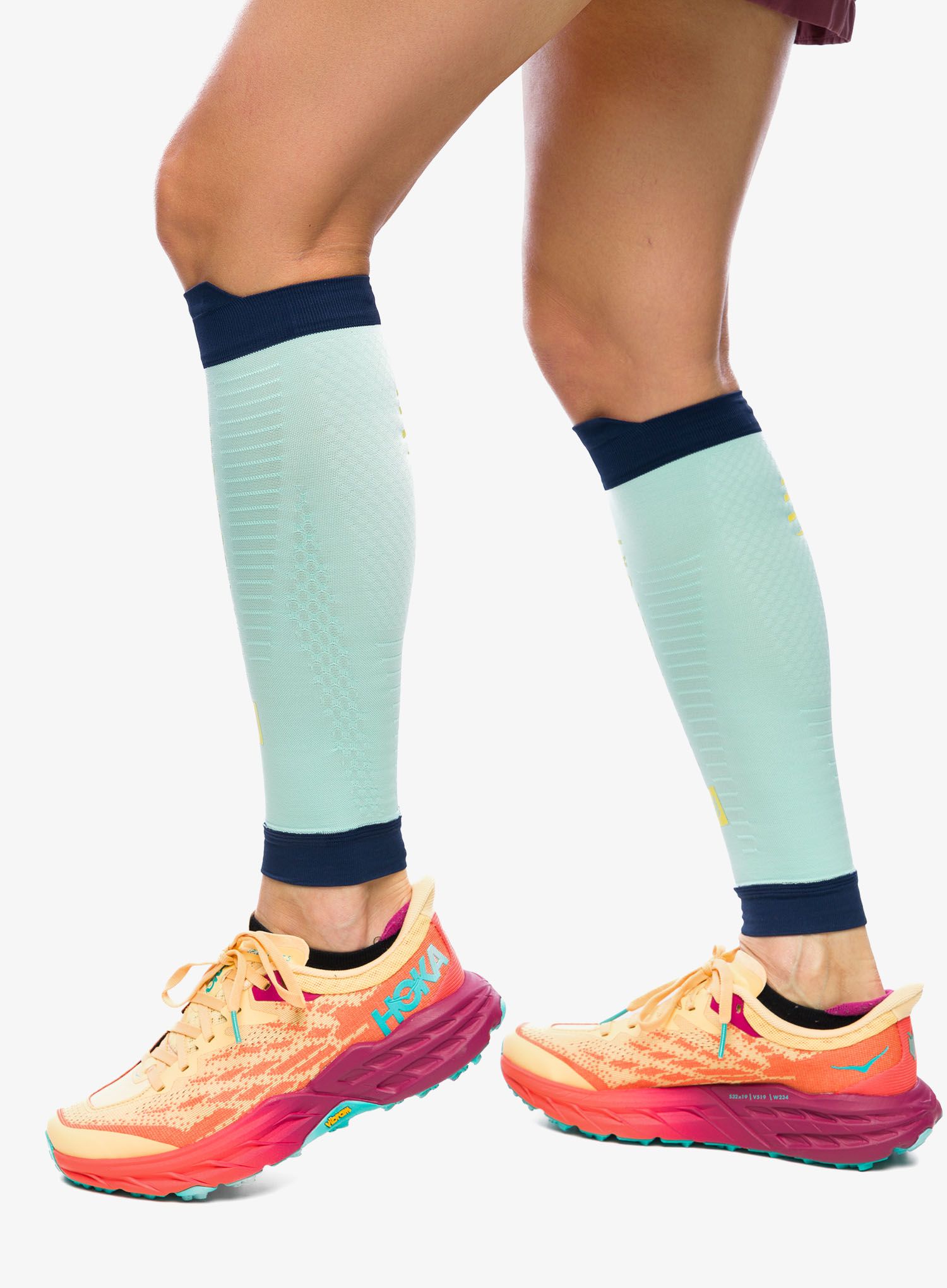 Kompresijske nogavice Compressport R2 3.0 - shell blue/blues