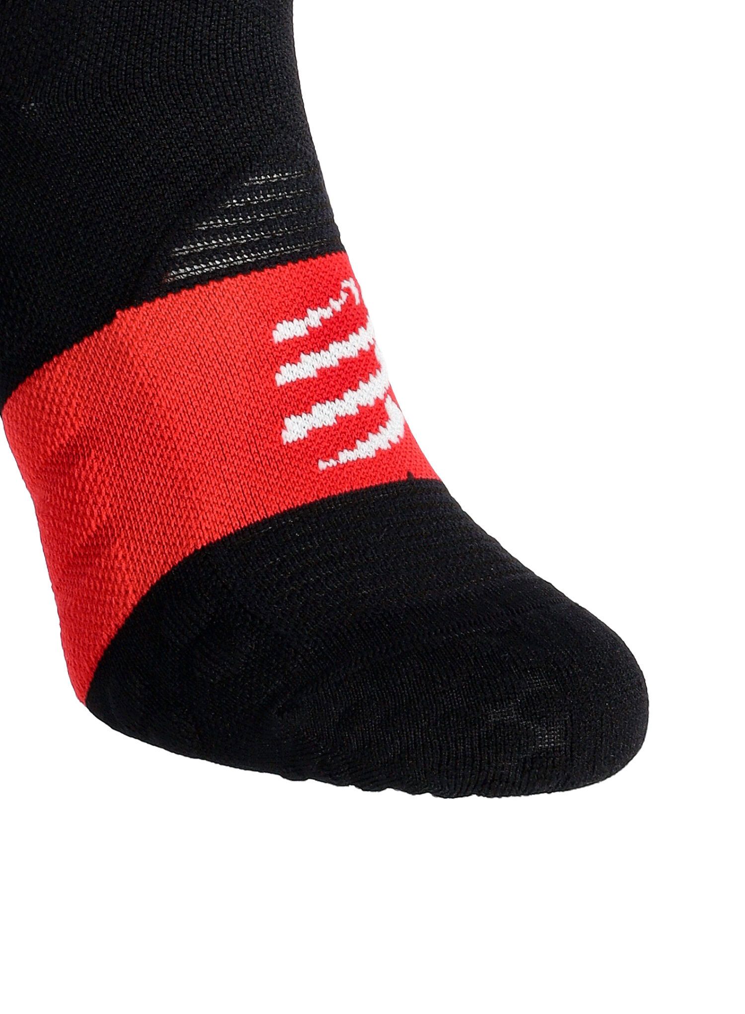 Čarape za trčanje Compressport Ultra Trail Socks v2.0 Low - black/red