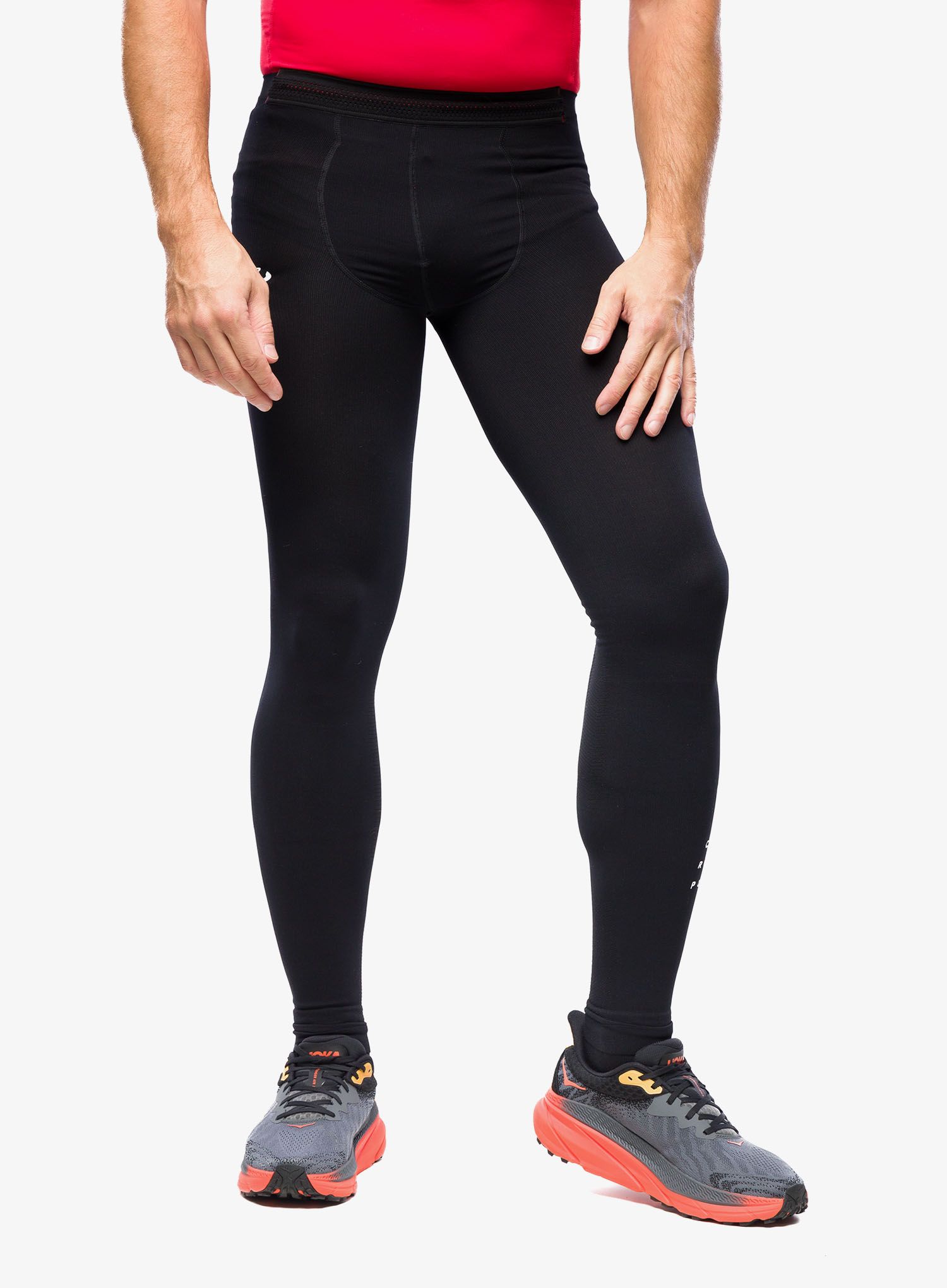 Tajice za trčanje Compressport Under Control Full Tight - black