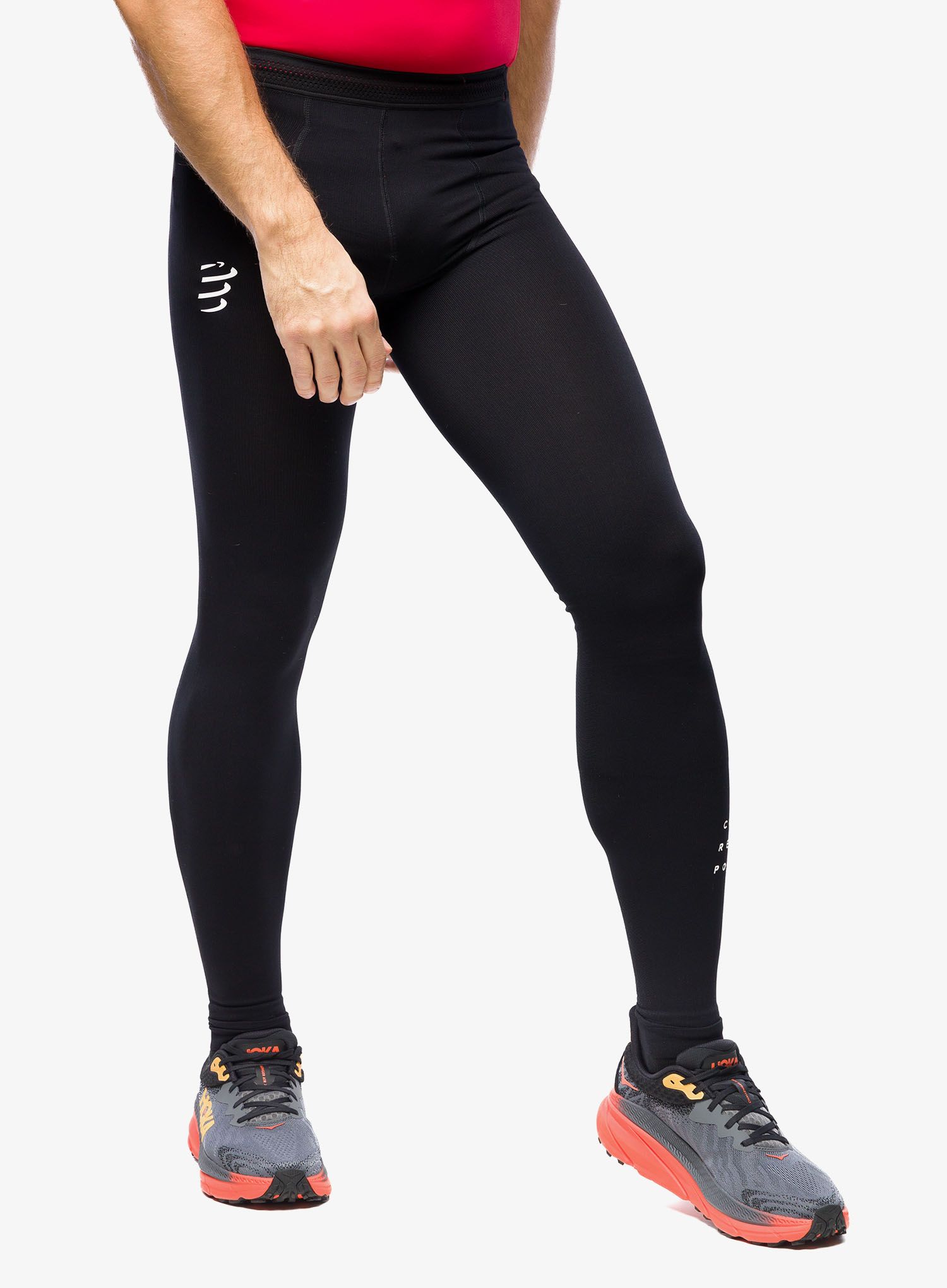 Tajice za trčanje Compressport Under Control Full Tight - black