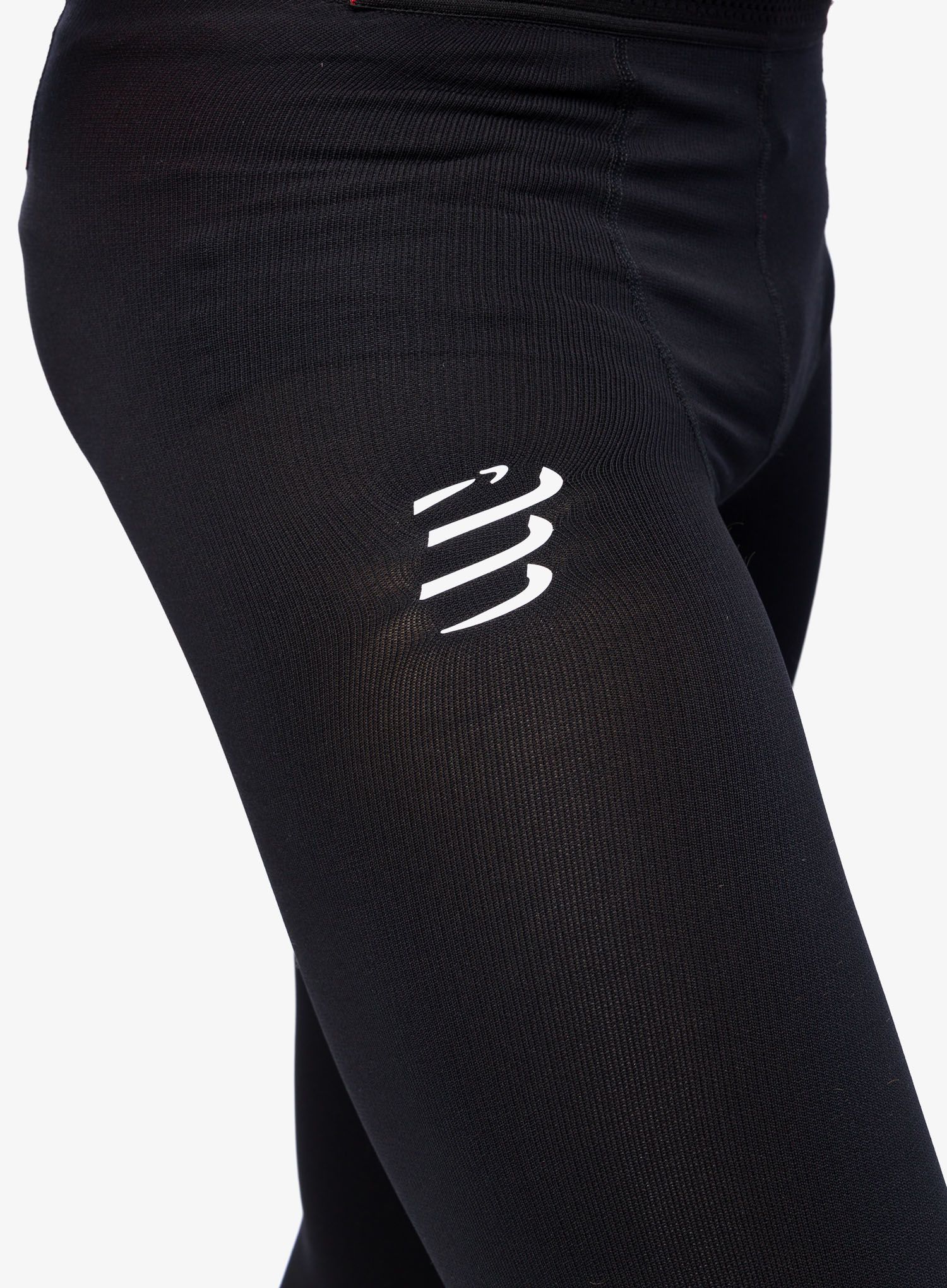 Tajice za trčanje Compressport Under Control Full Tight - black