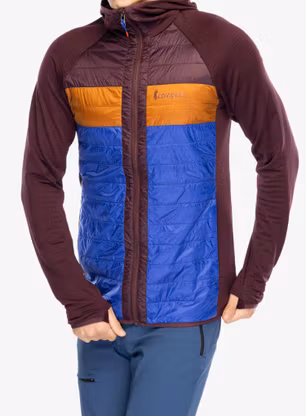Hibridna jakna Cotopaxi Capa Hybrid Insulated Hooded Jacket - wine/blue violet