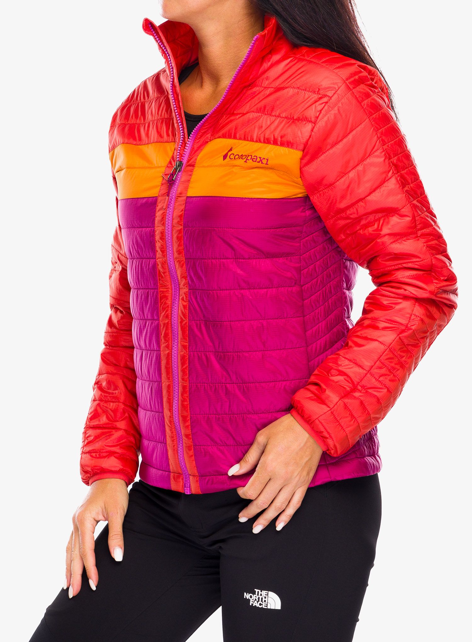 Jakna s postavom ženska Cotopaxi Capa Insulated Jacket - canyon/raspberry