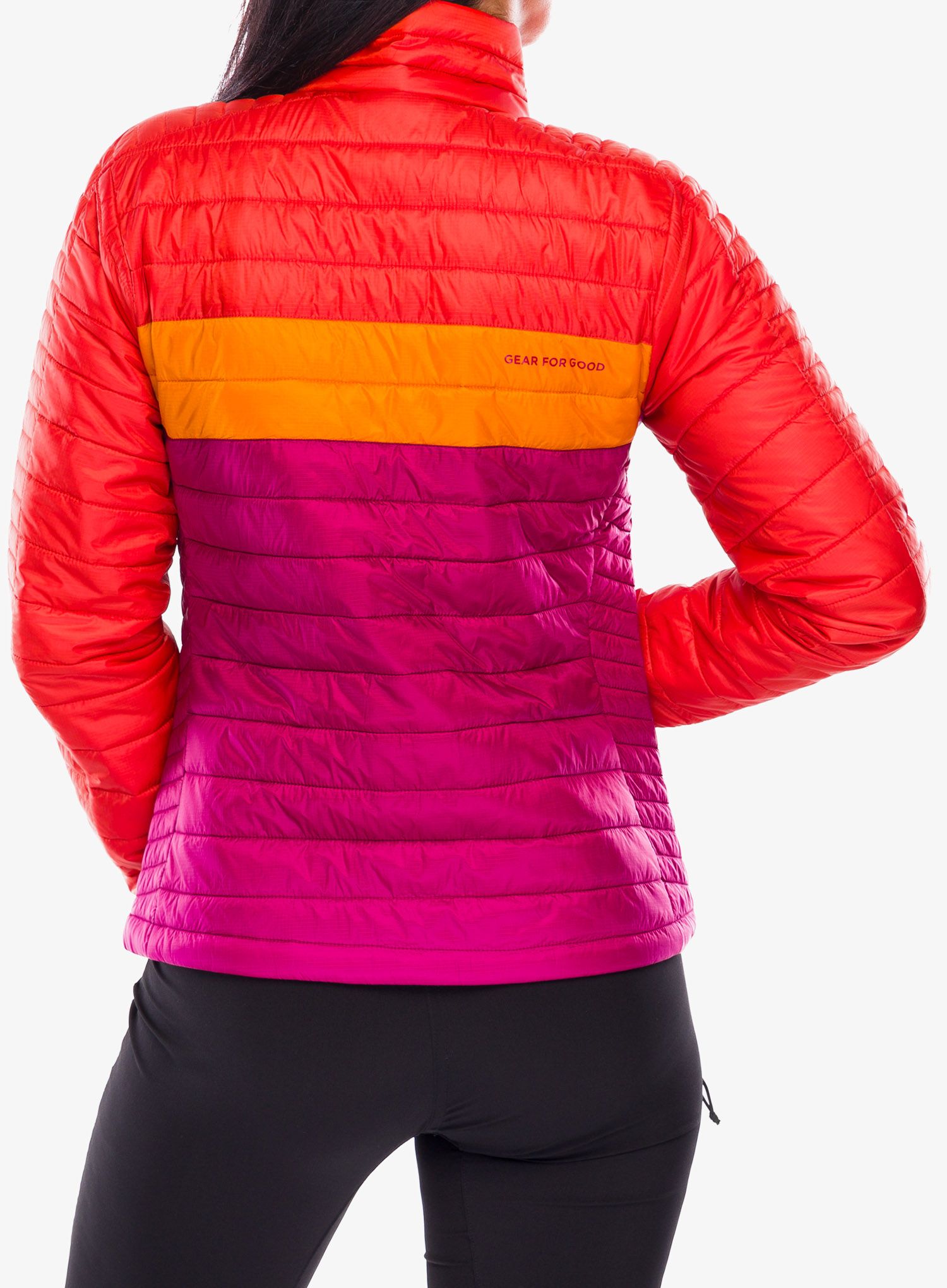 Jakna s postavom ženska Cotopaxi Capa Insulated Jacket - canyon/raspberry
