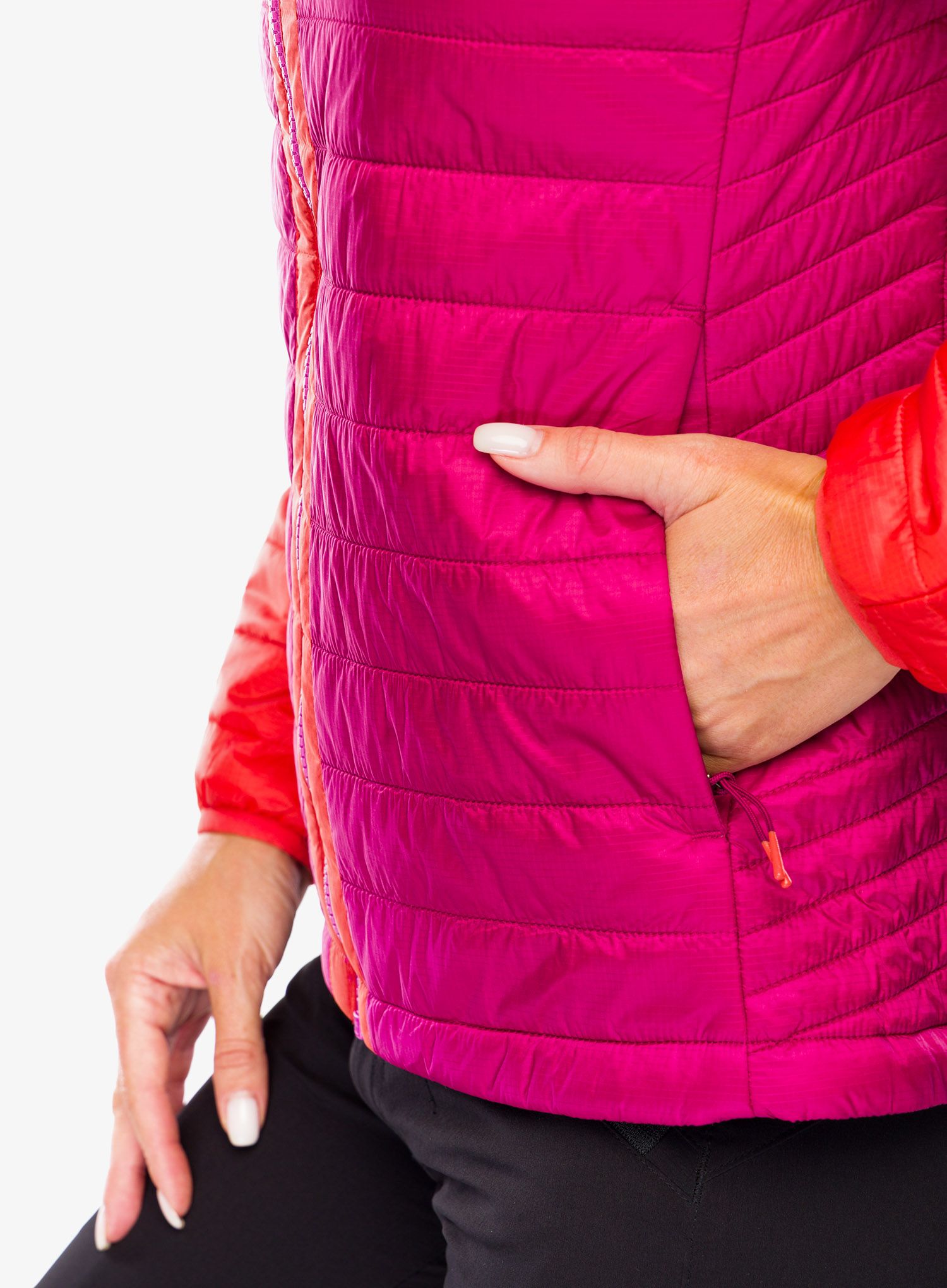 Jakna s postavom ženska Cotopaxi Capa Insulated Jacket - canyon/raspberry