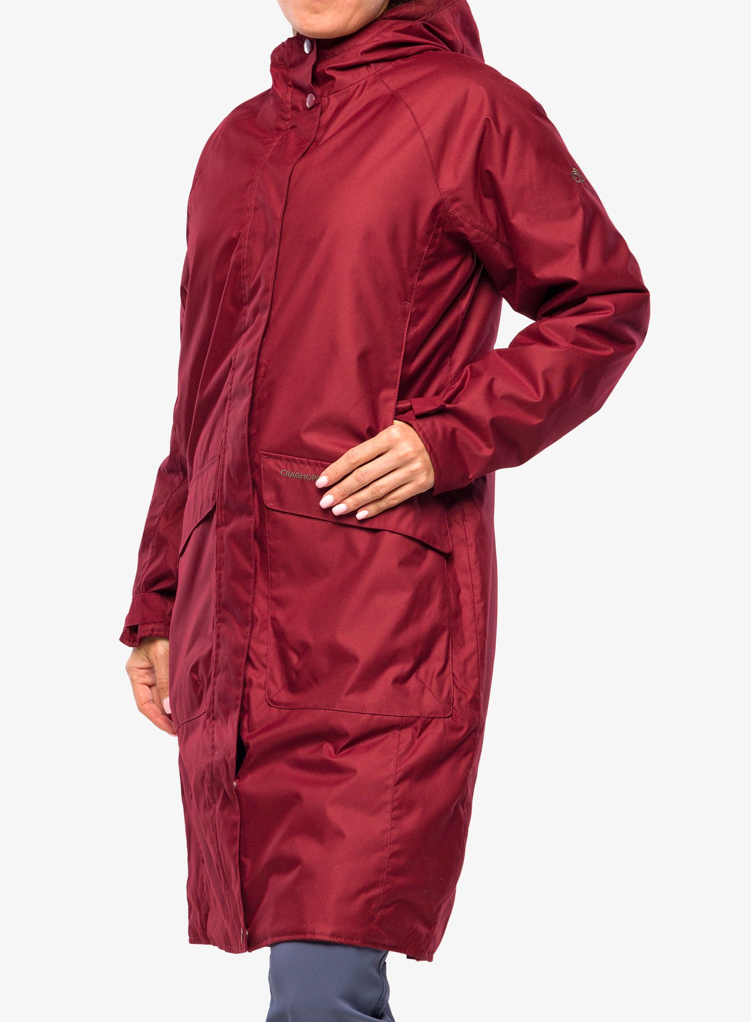 Ženski kaput Craghoppers Caithness Jacket - morello