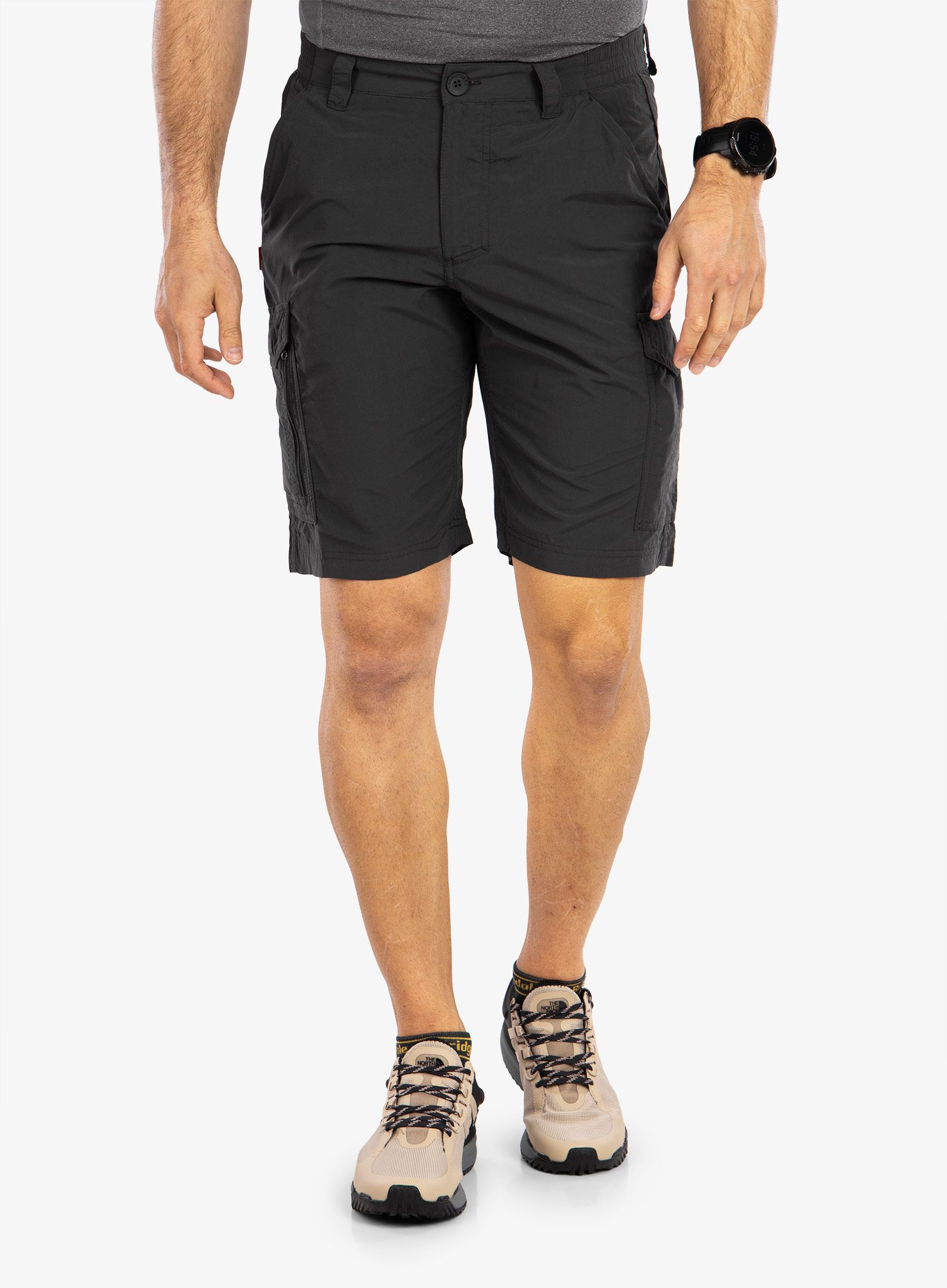 Muške kratke hlače Craghoppers NosiLife Cargo II Shorts - black pepper