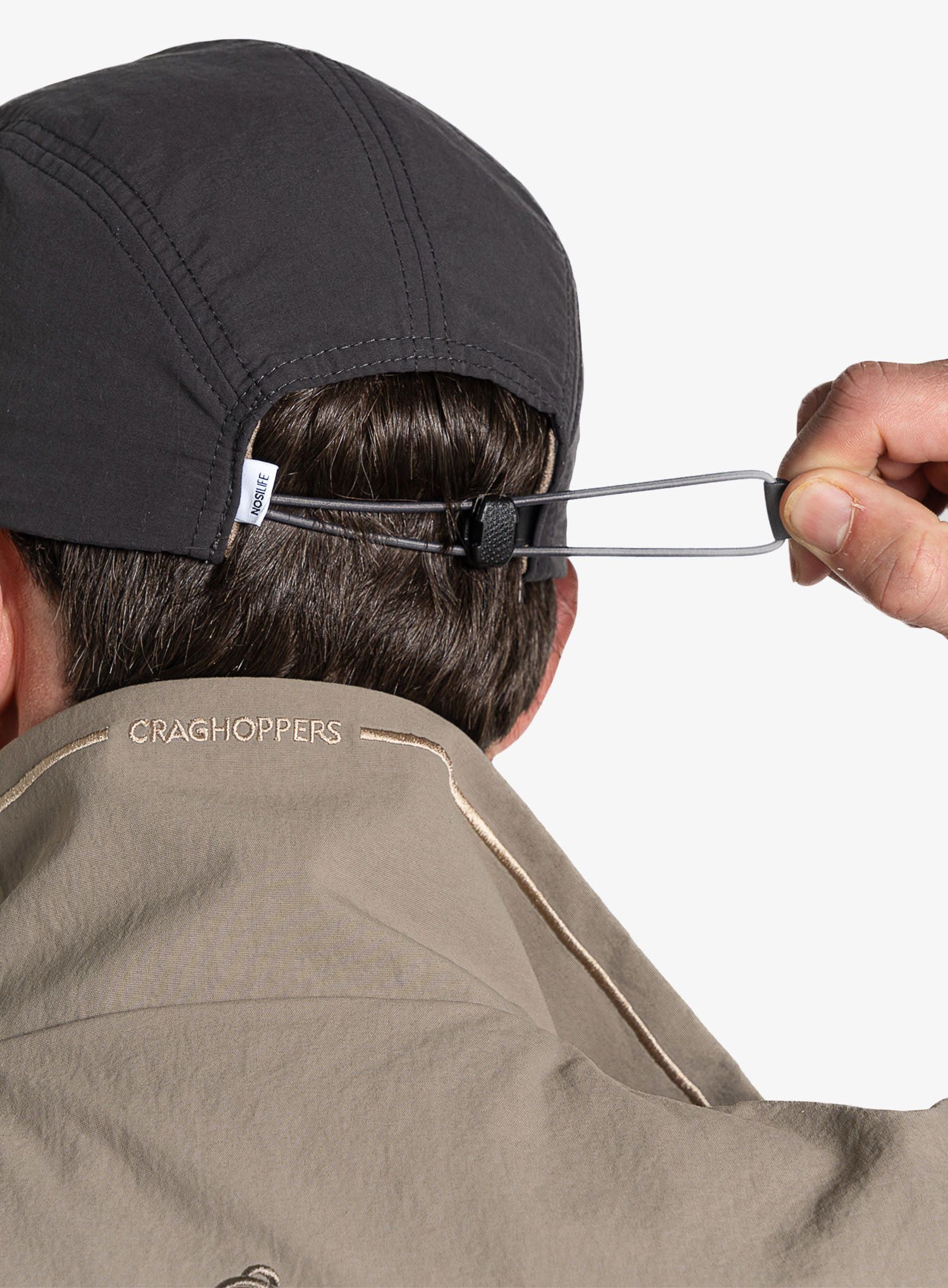 Kačket Craghoppers NosiLife Packable Cap II - black pepper