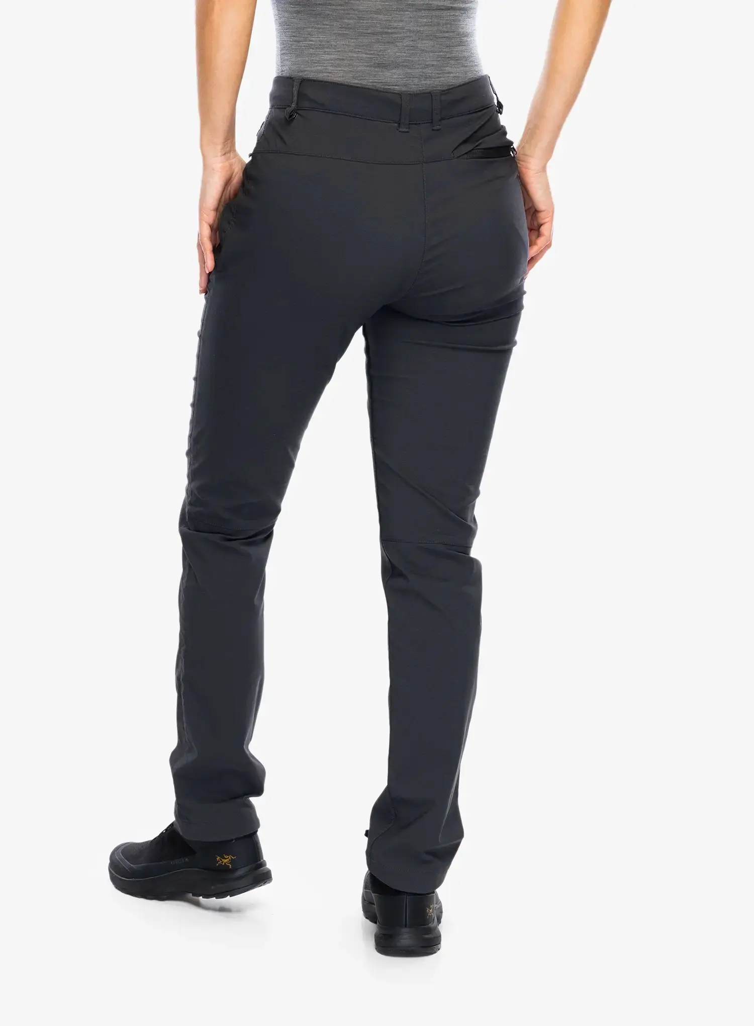 Ženske planinarske hlače Craghoppers NosiLife Pro II Trouser - charcoal