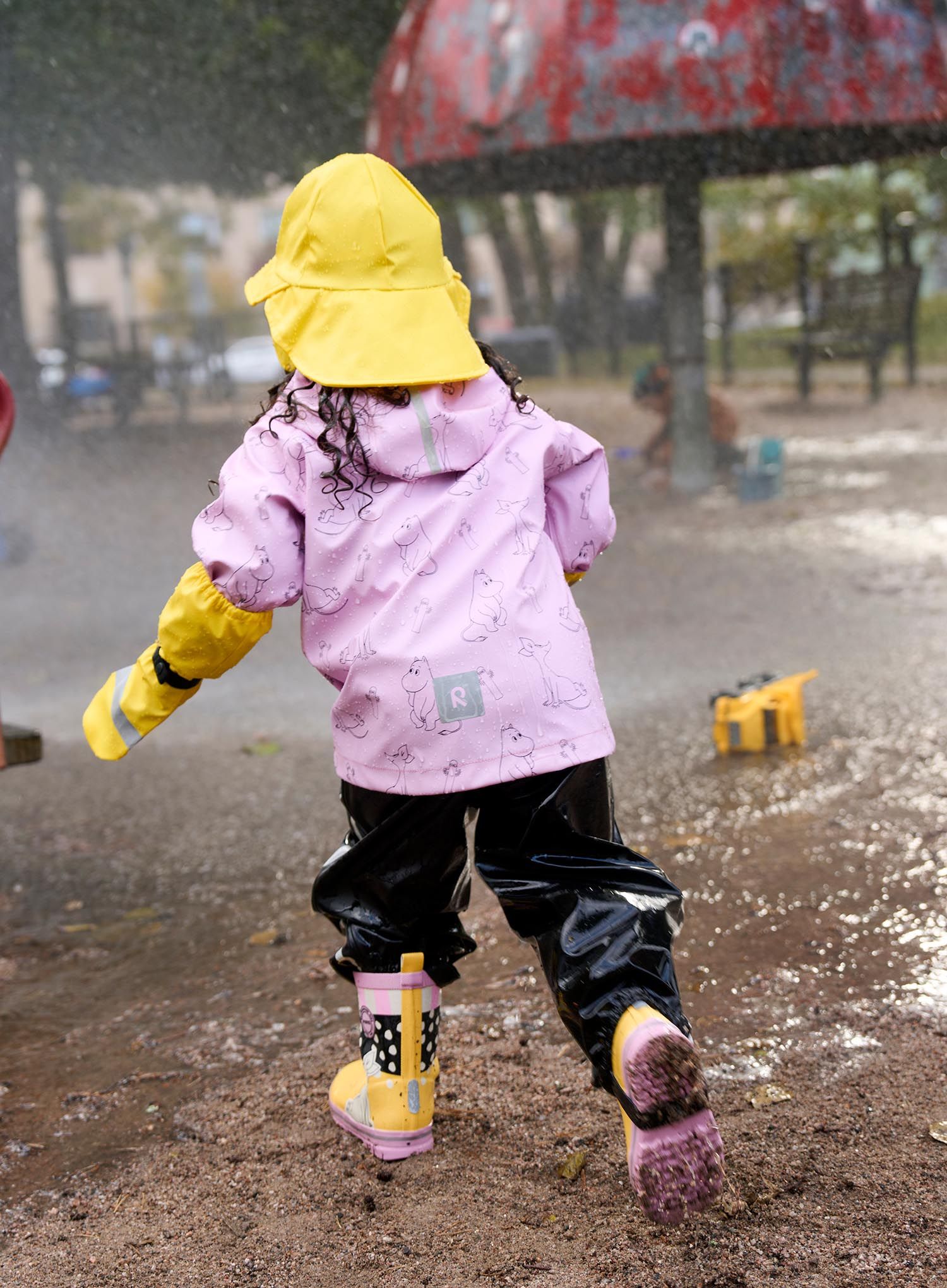 Dječja kapa Reima Rainy - yellow