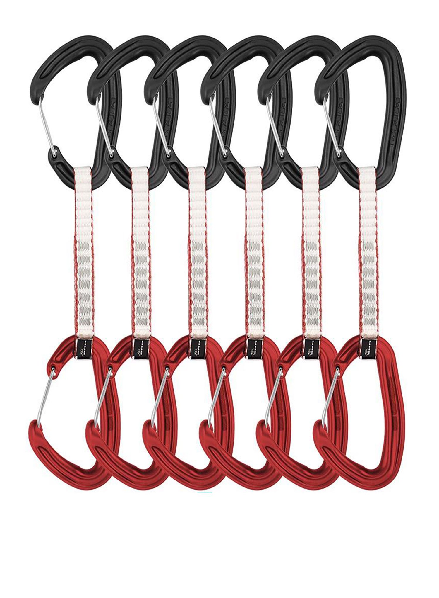 Penjački komplet DMM Alpha Wire Quickdraw 12 cm (6 pack) - red