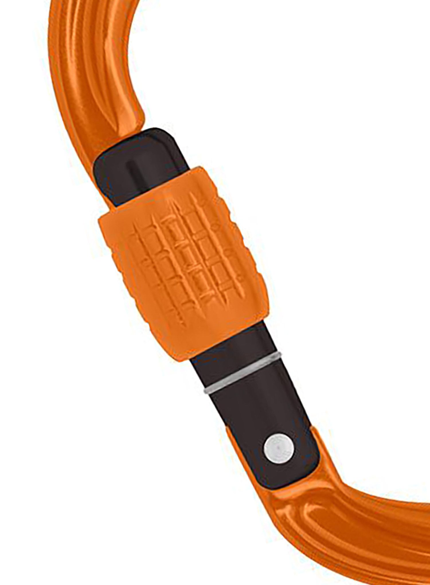 Karabiner za penjanje DMM Shadow HMS Screwgate - orange