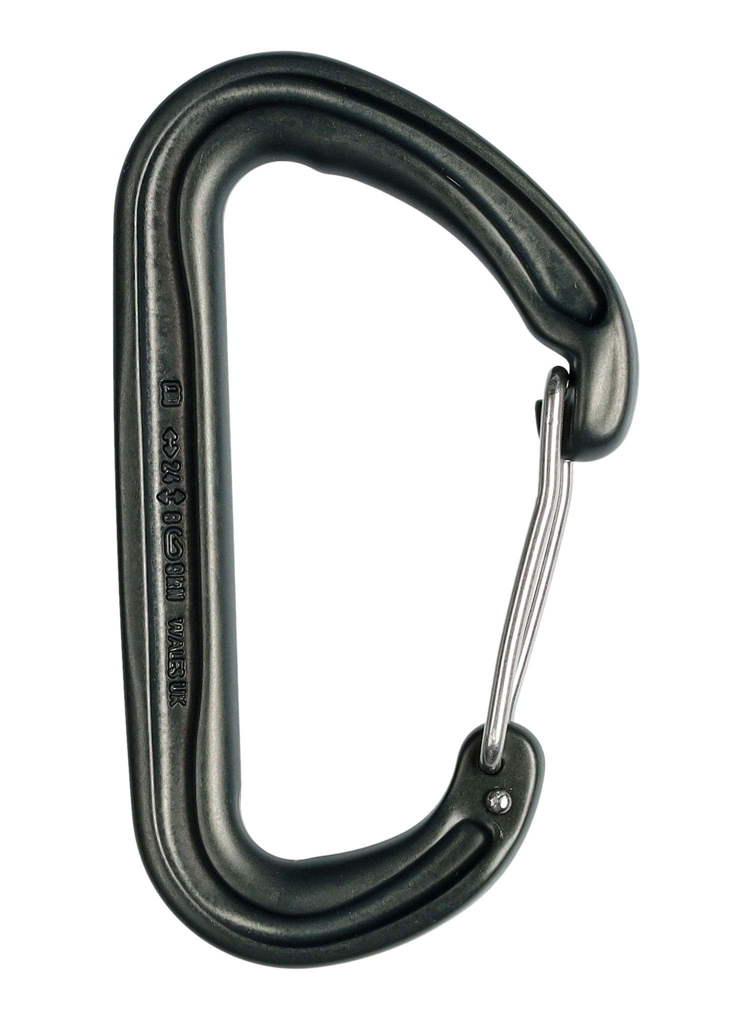 Karabiner za penjanje DMM Spectre - matt grey