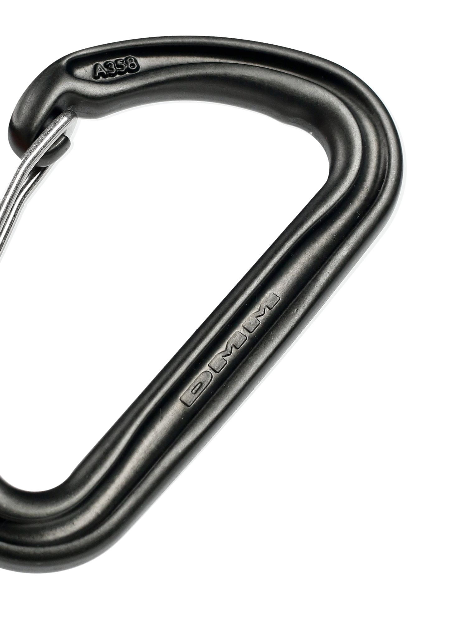 Karabiner za penjanje DMM Spectre - matt grey