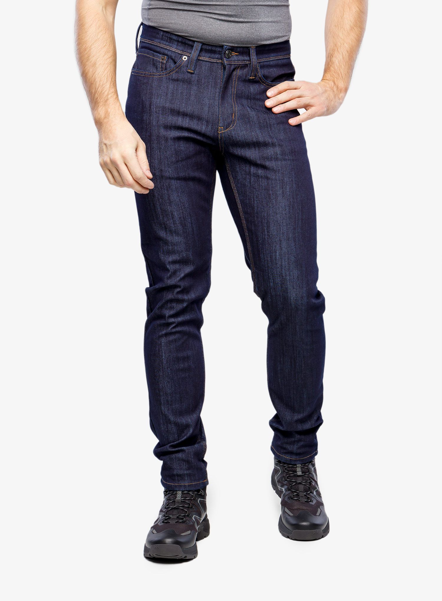 Hlače DUER All-Weather Denim Slim - heritage rinse