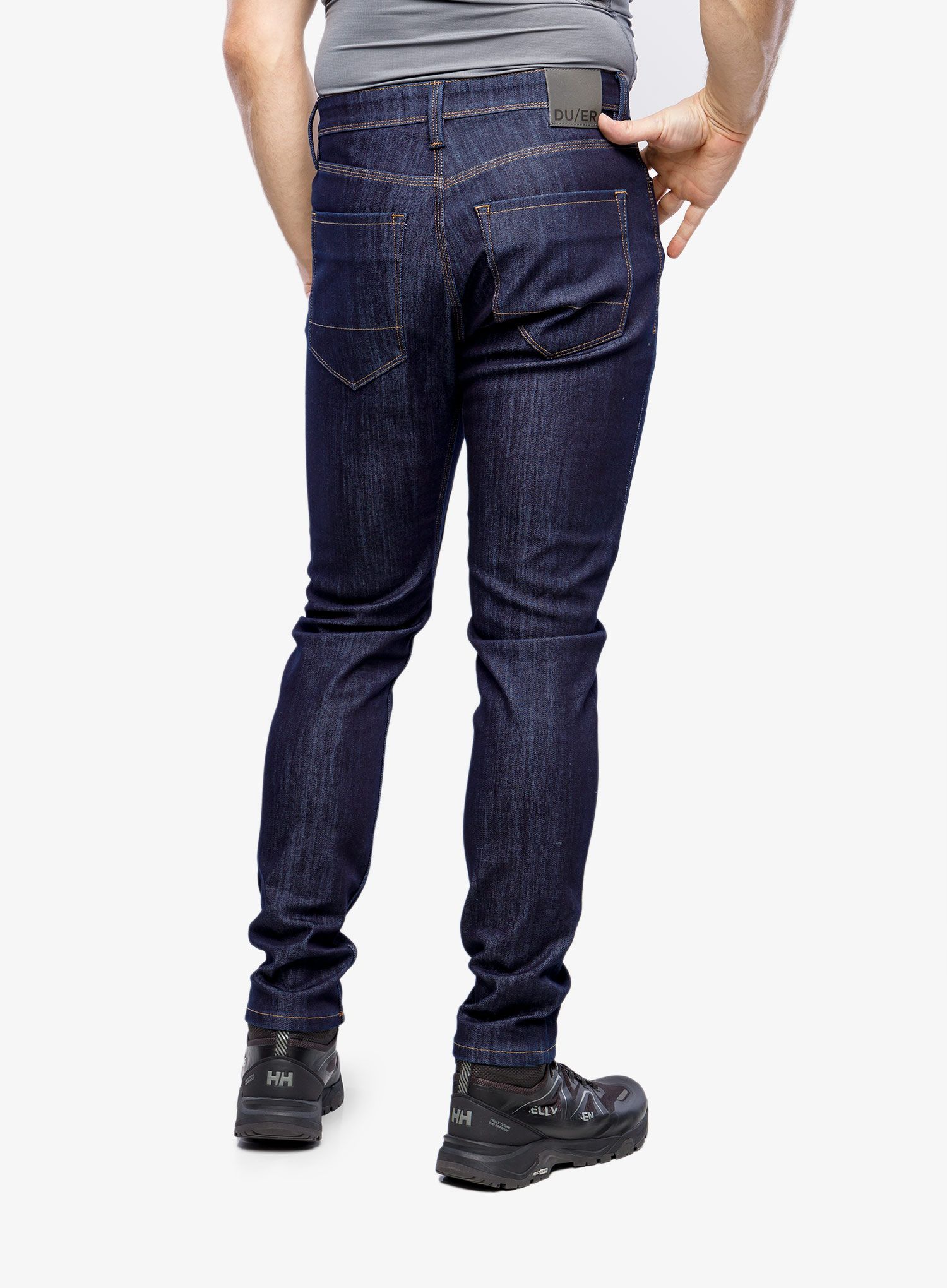 Hlače DUER All-Weather Denim Slim - heritage rinse