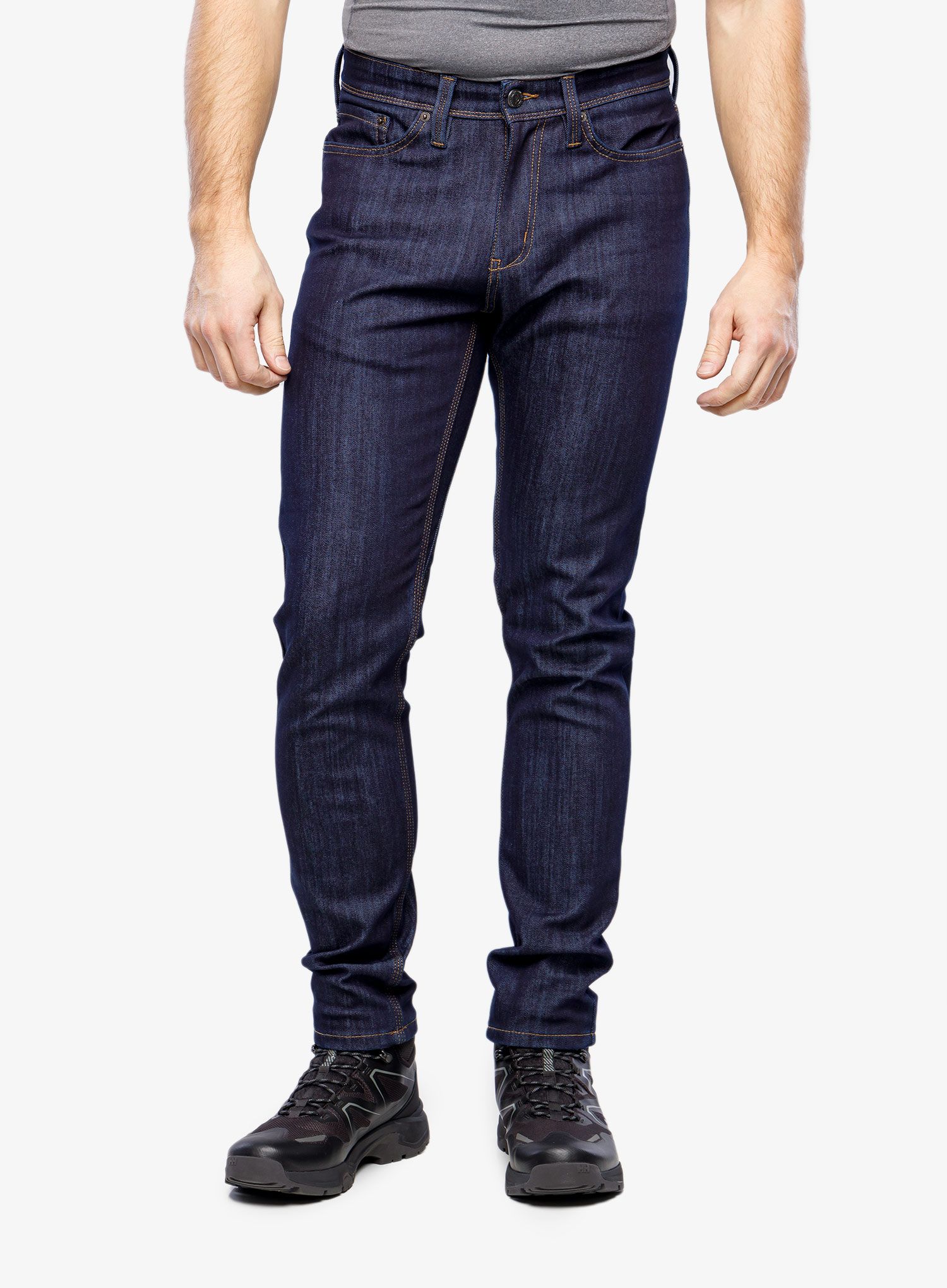 Hlače DUER All-Weather Denim Slim - heritage rinse