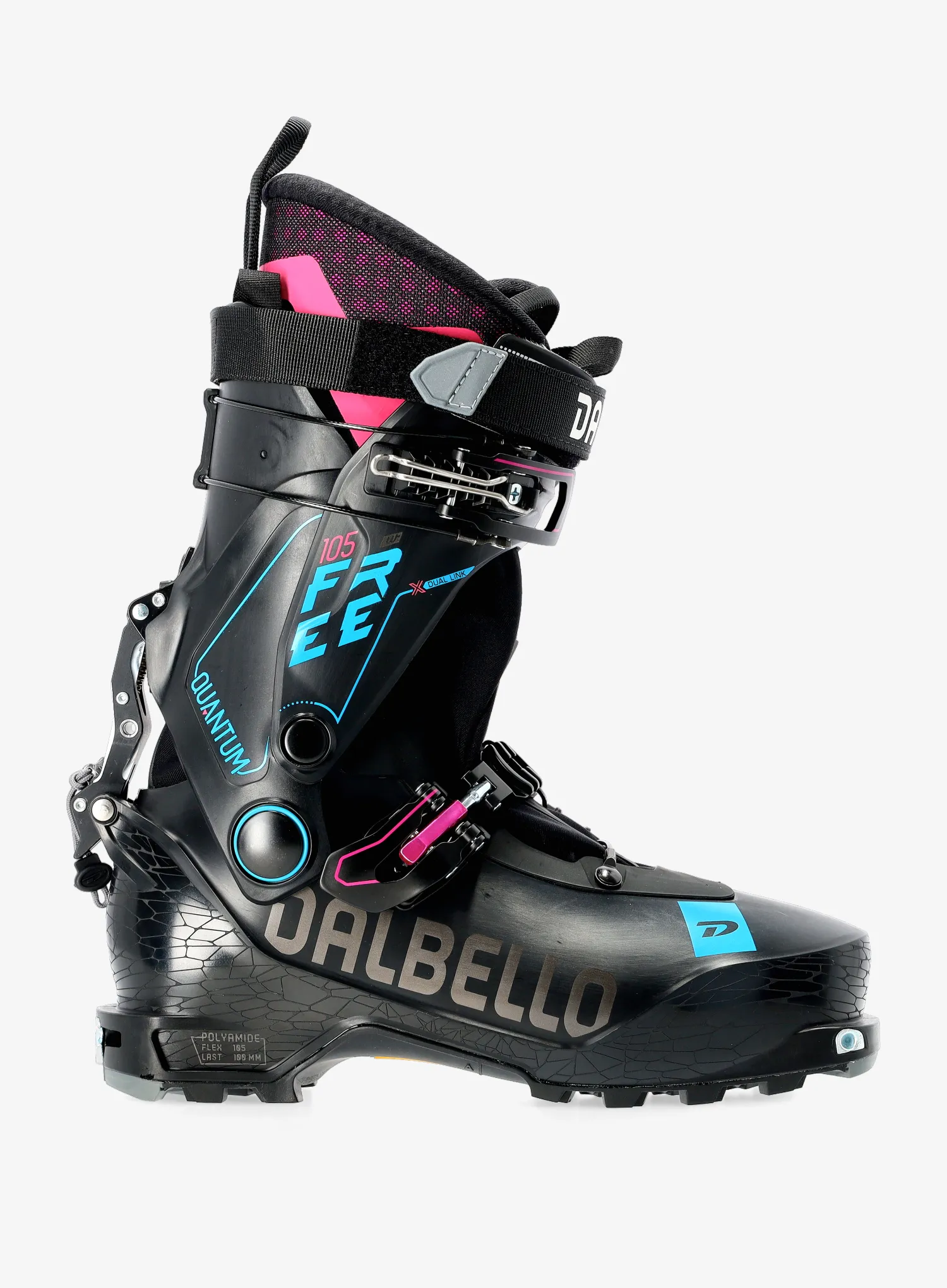 Cipele za turno skijanje Dalbello Quantum Free 105 W - black/black