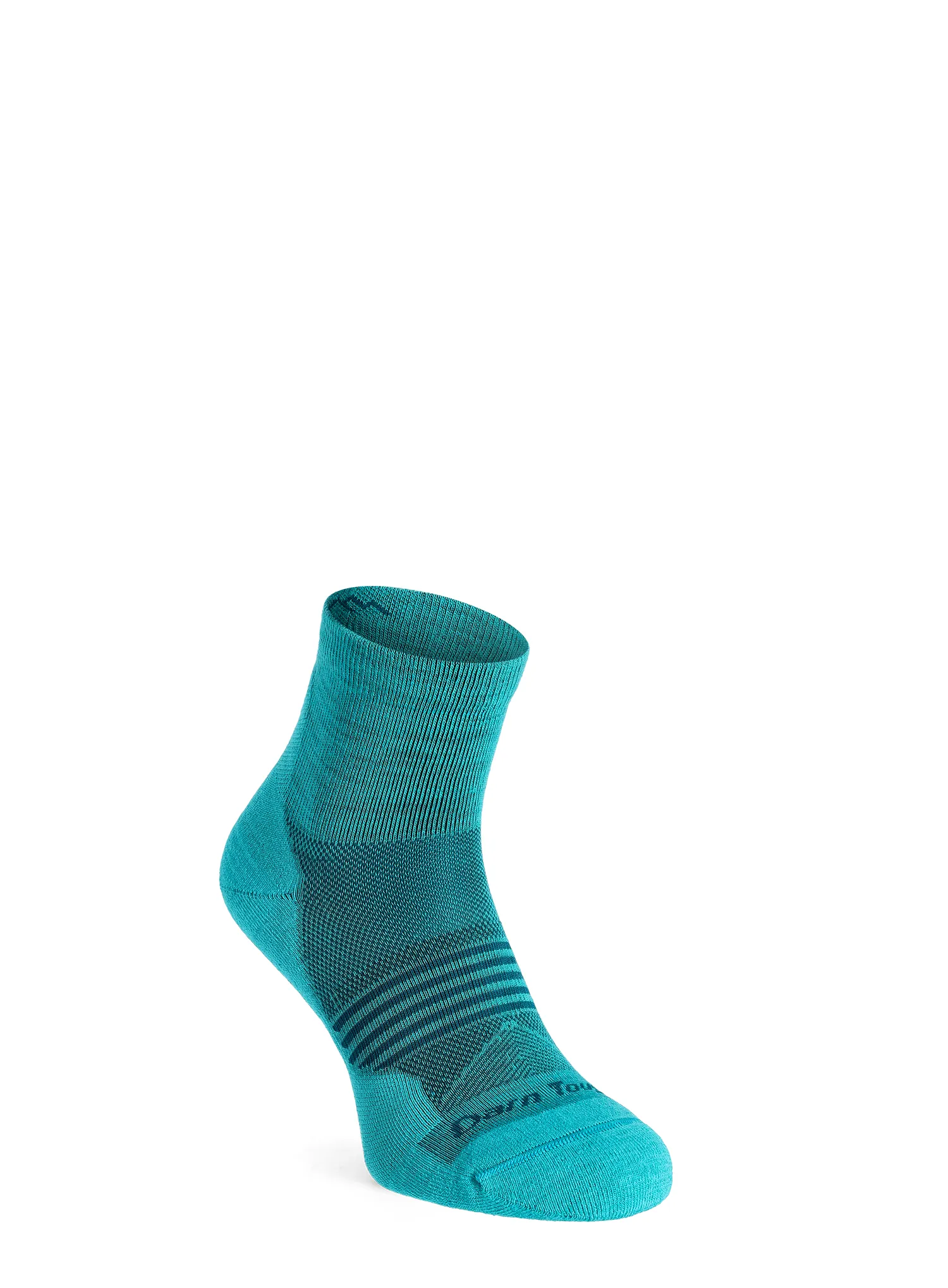 Ženske čarape Darn Tough Element 1/4 Lightweight with Cushion - cyan