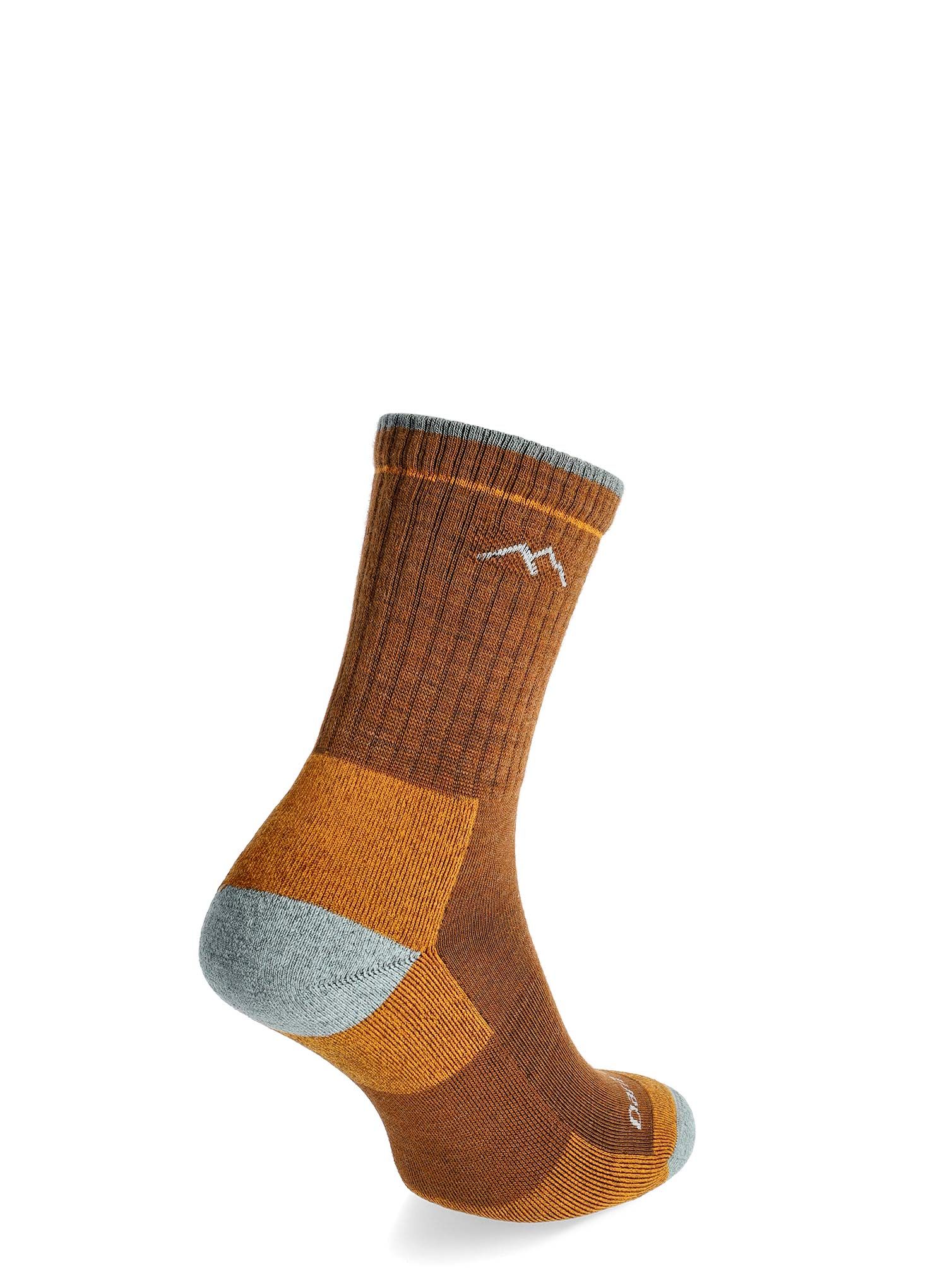 Ženske čarape Darn Tough Hiker Micro Crew Midweight with Cushion - copper