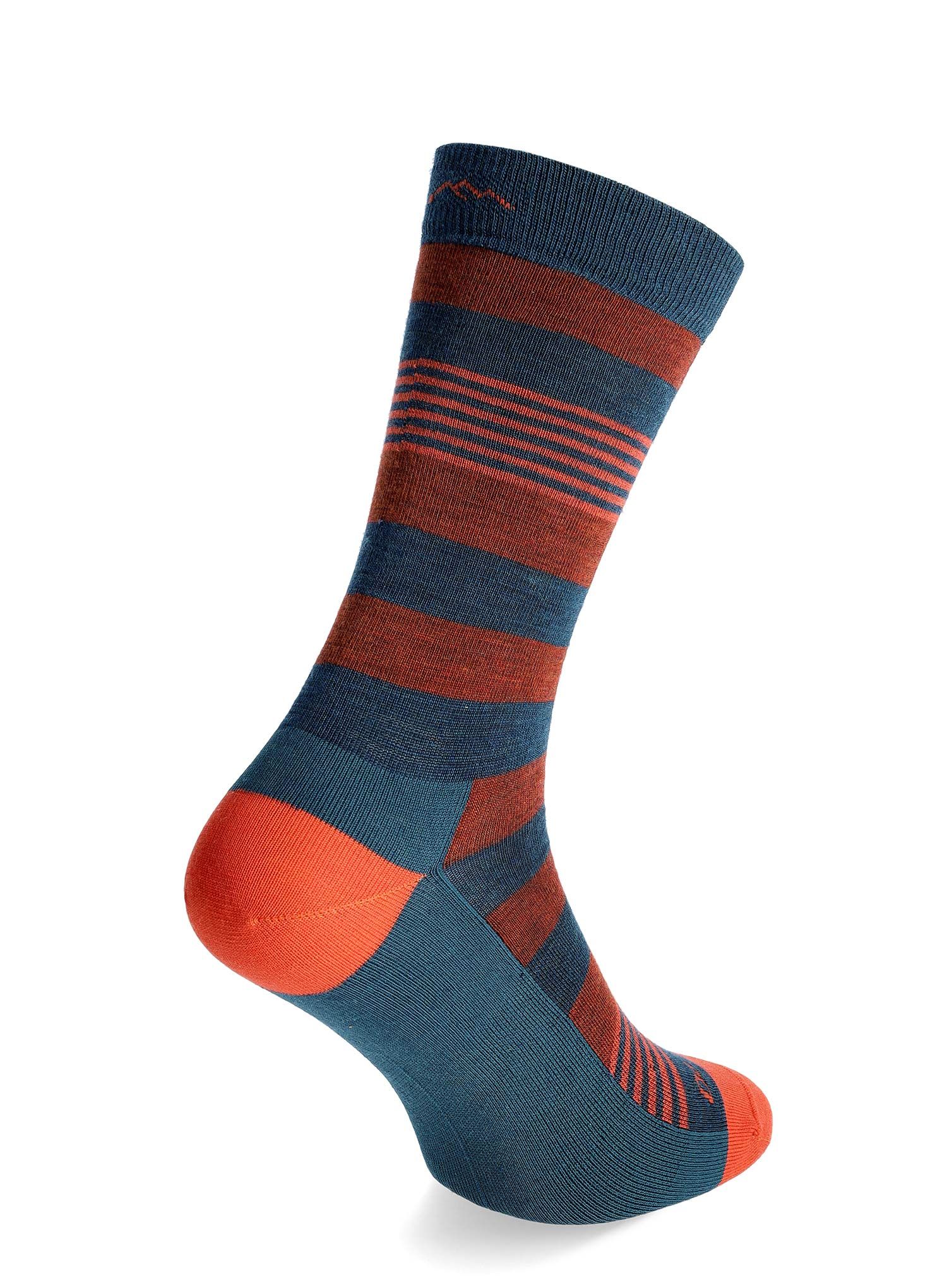 Merino čarape Darn Tough Oxford Crew Lightweight - dark teal