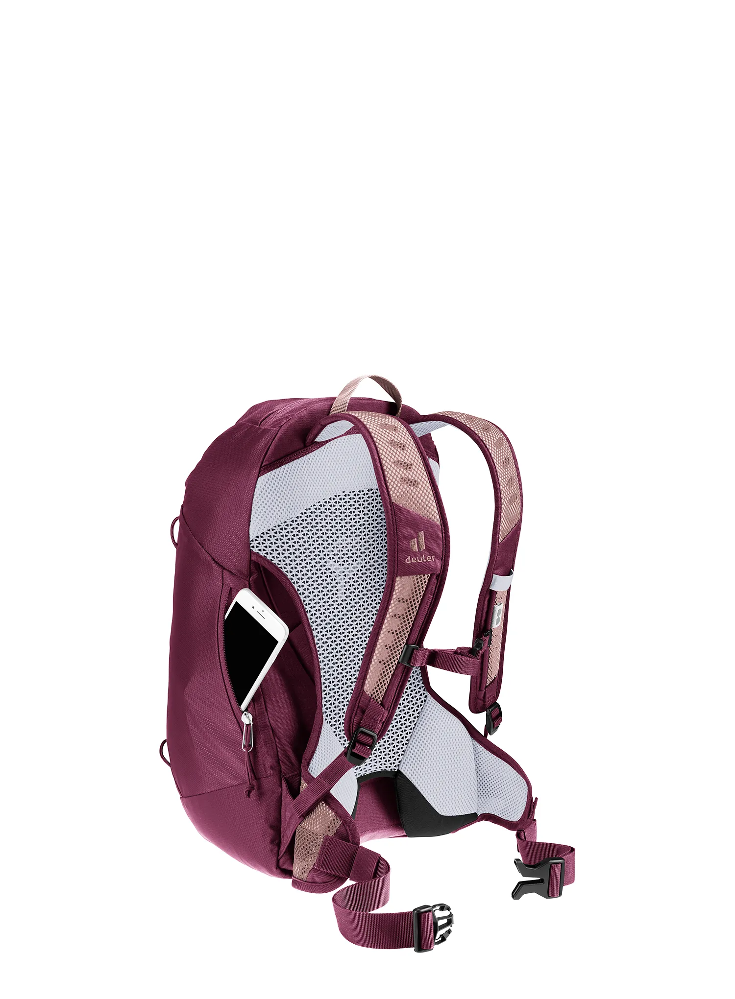Ženski planinarski ruksak Deuter AC Lite 15 SL - ashrose/cassis