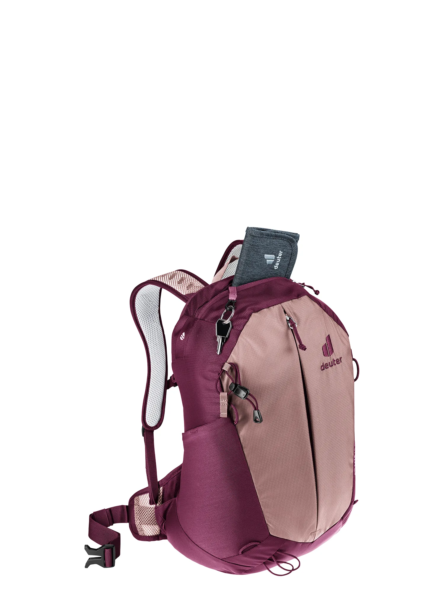 Ženski planinarski ruksak Deuter AC Lite 15 SL - ashrose/cassis