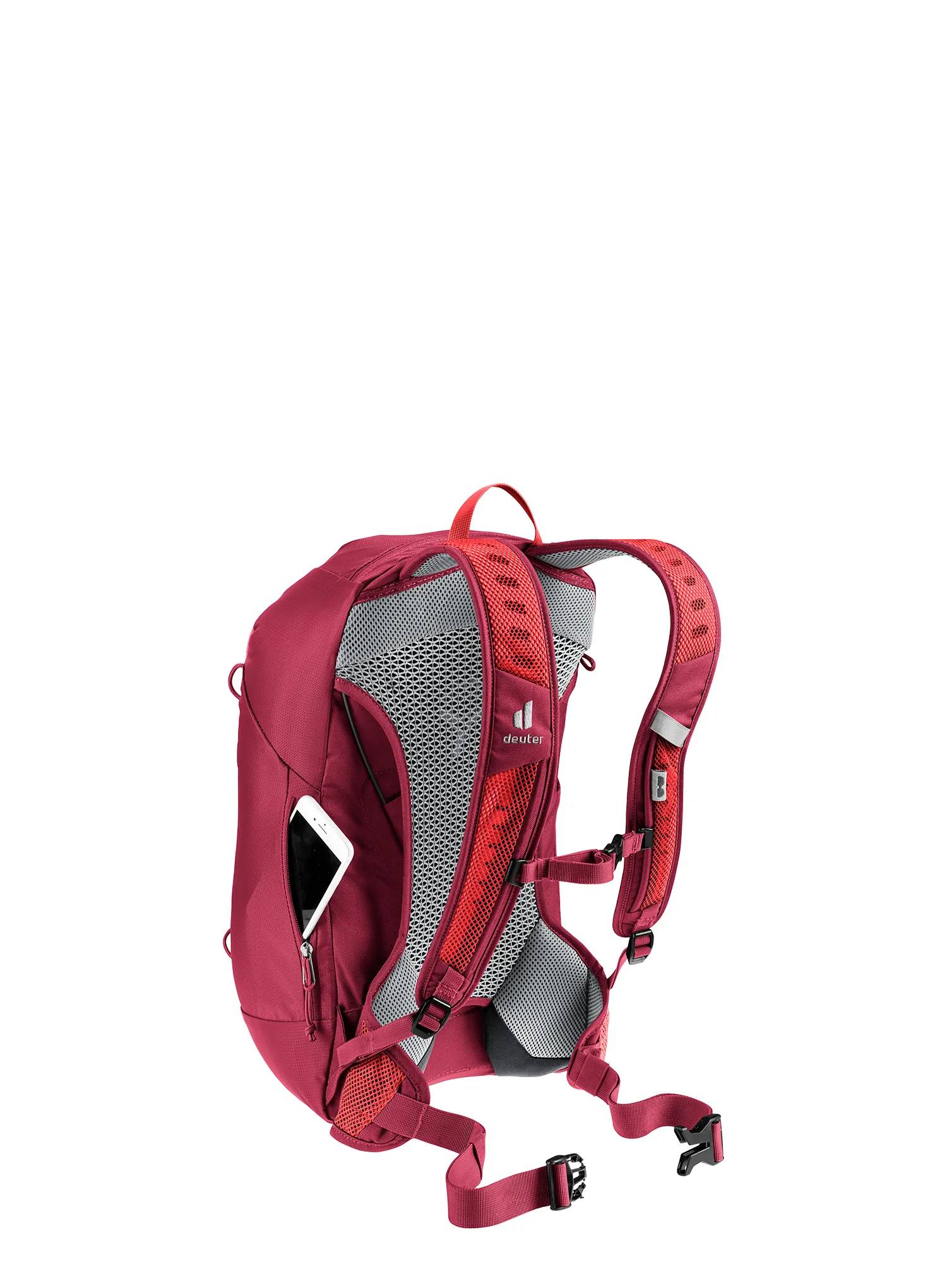 Ruksak s odstojnom mrežom Deuter AC Lite 17 - cherry/masala