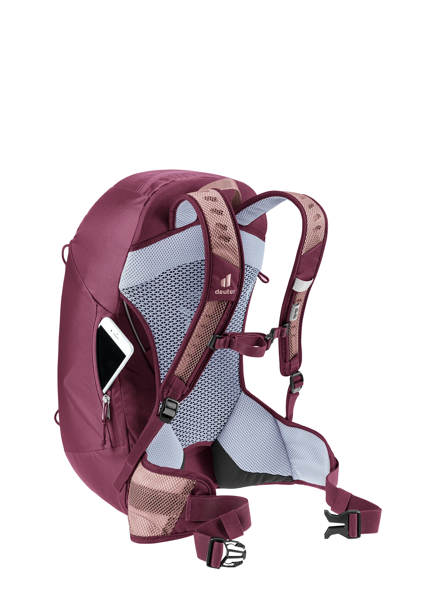 Ženski ruksak Deuter AC Lite 21 SL - ashrose/cassis