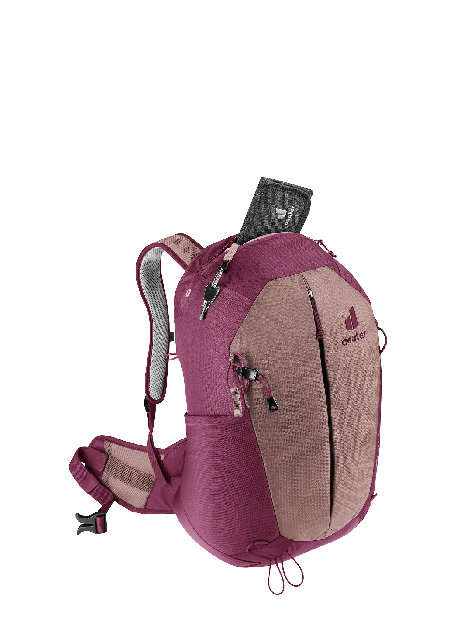 Ženski ruksak Deuter AC Lite 21 SL - ashrose/cassis