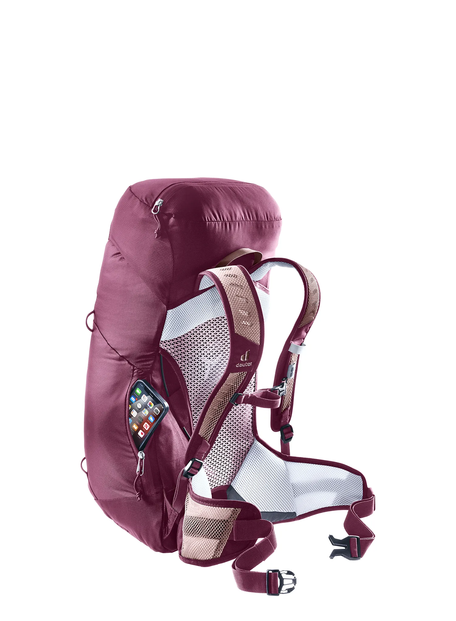 Ženski ruksak Deuter AC Lite 22 SL - ashrose/cassis