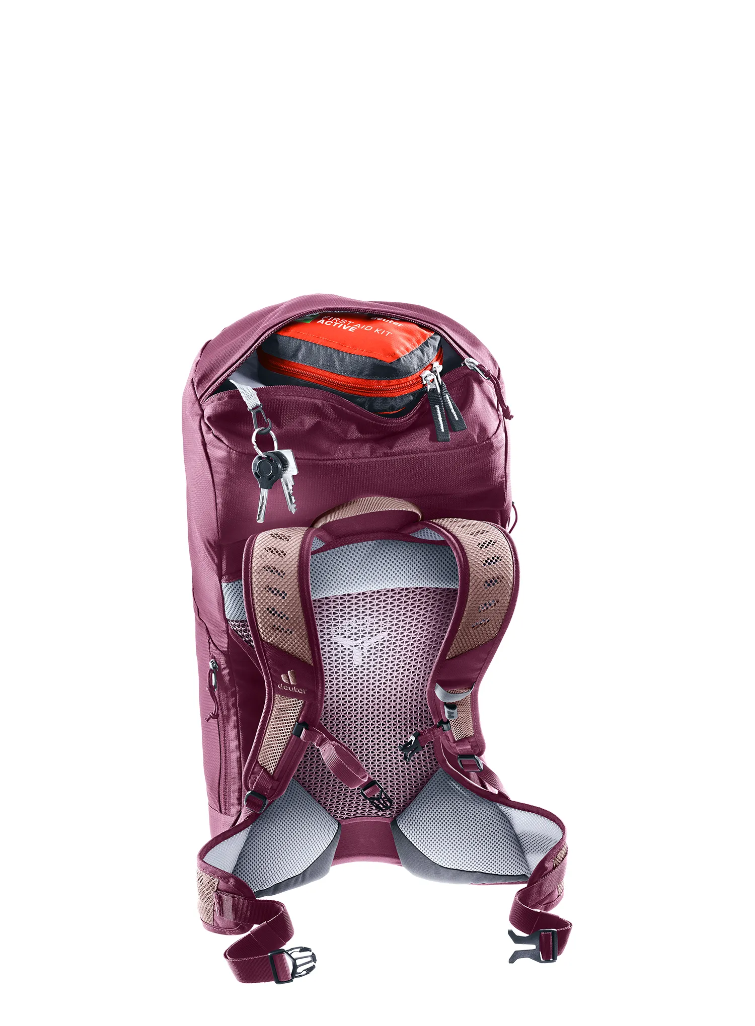 Ženski ruksak Deuter AC Lite 22 SL - ashrose/cassis
