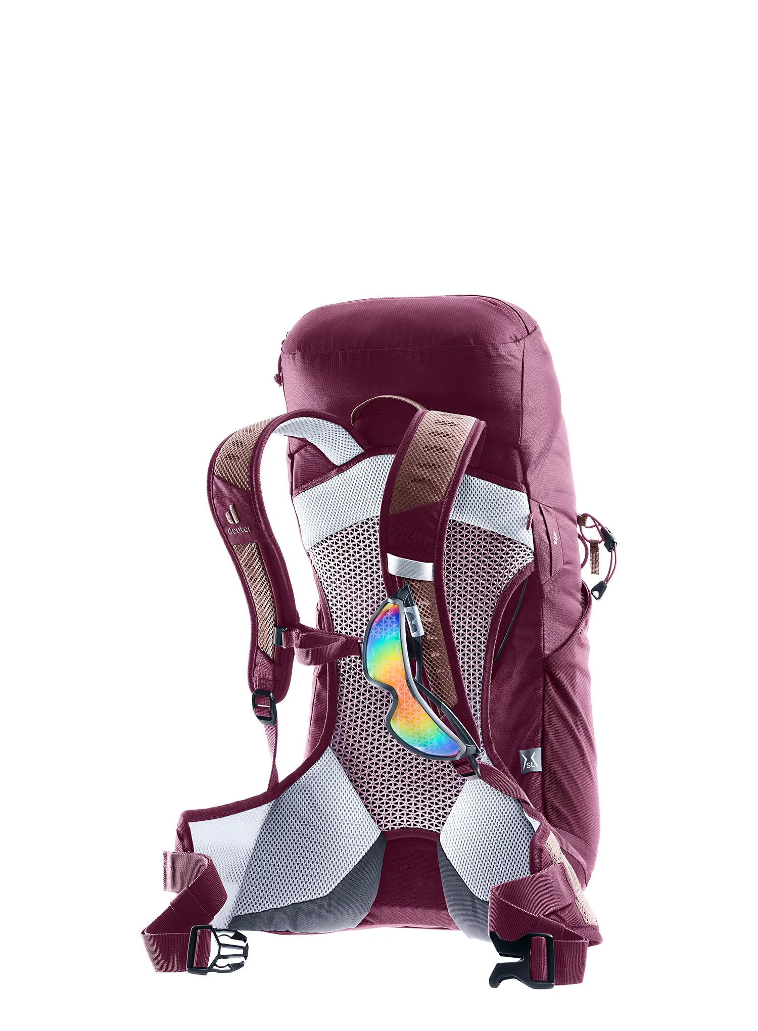 Ženski ruksak Deuter AC Lite 22 SL - ashrose/cassis