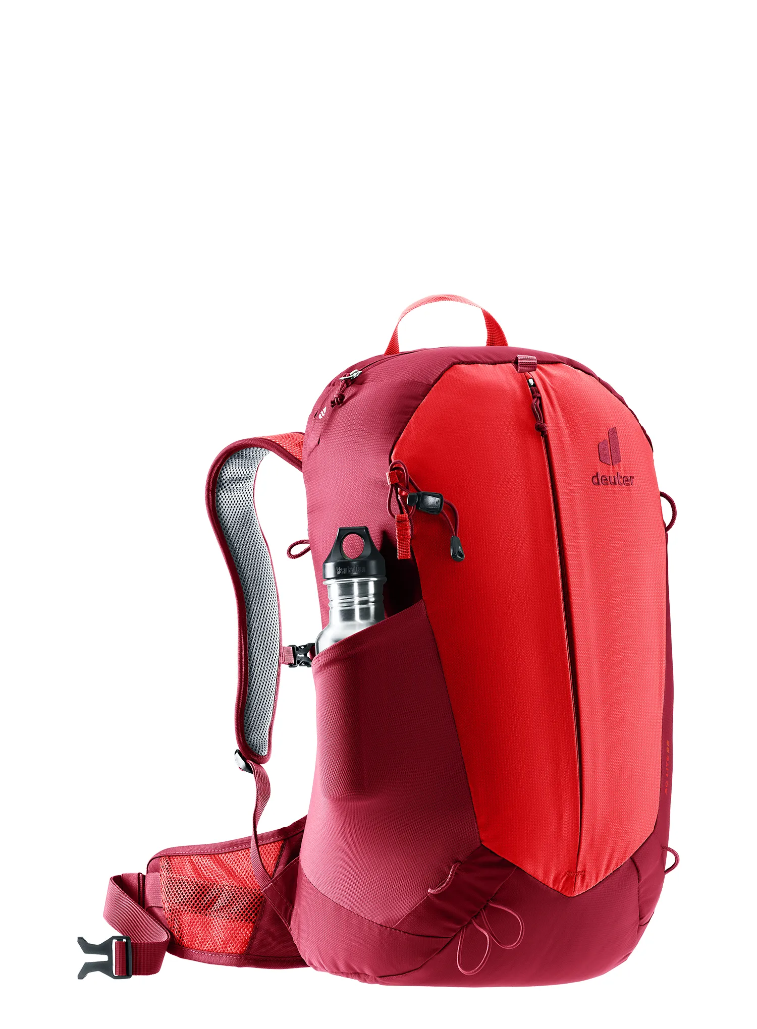 Ruksak s odstojnom mrežom Deuter AC Lite 23 - cherry/masala