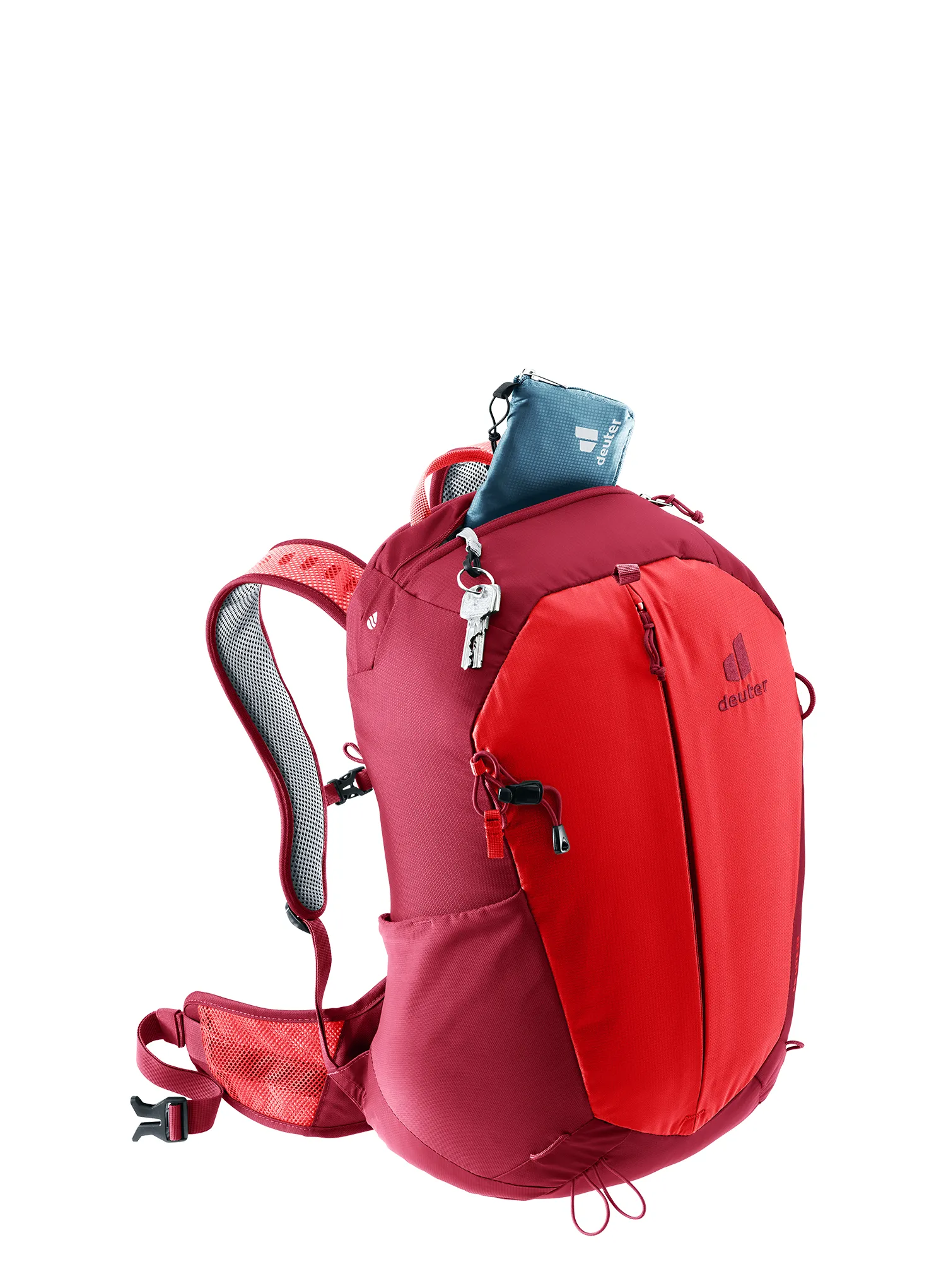 Ruksak s odstojnom mrežom Deuter AC Lite 23 - cherry/masala