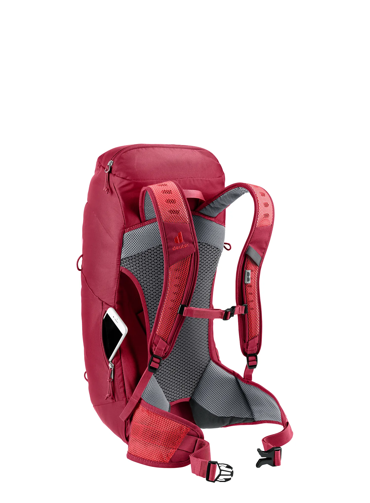 Ruksak s odstojnom mrežom Deuter AC Lite 24 - cherry/masala