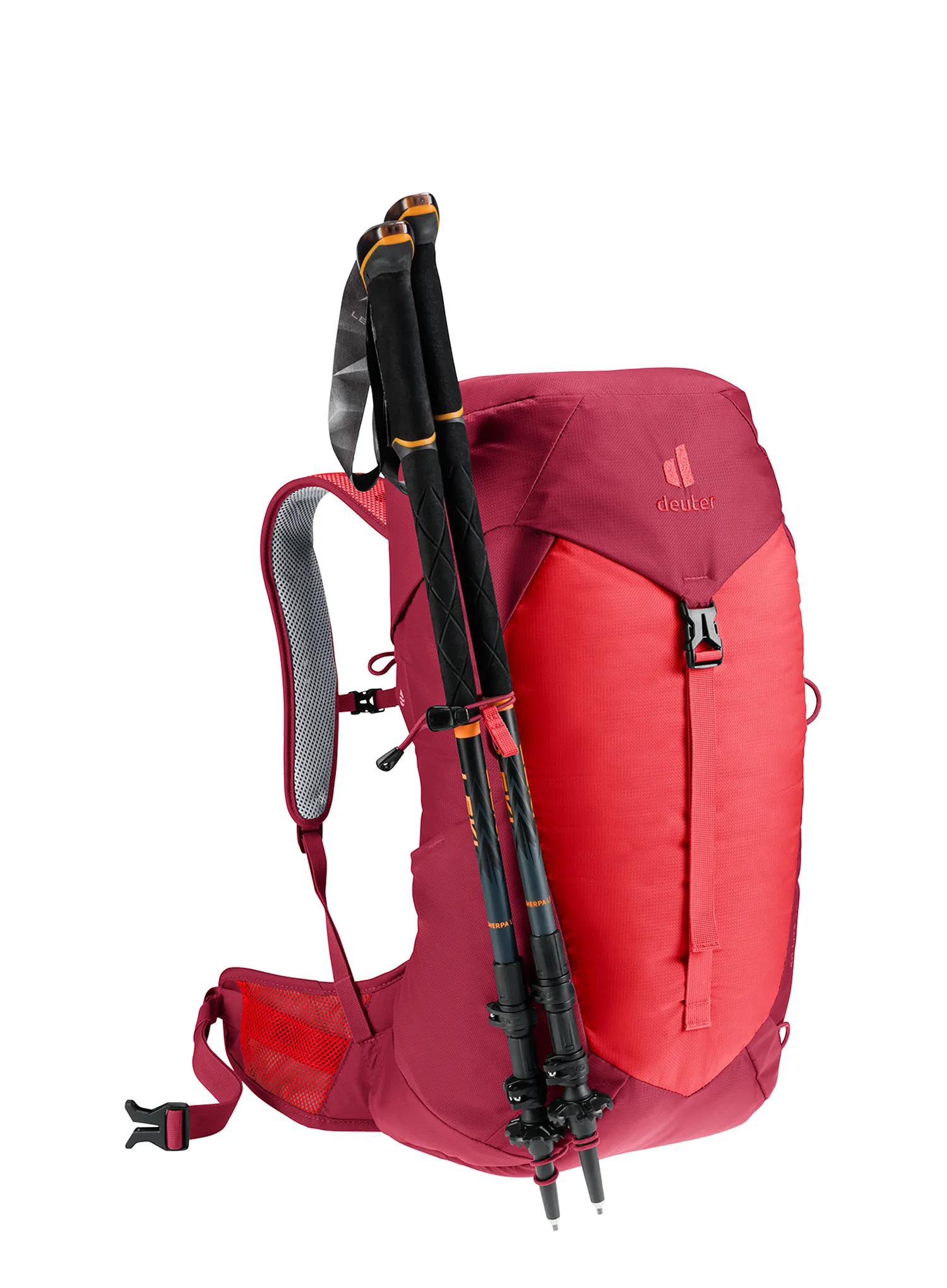 Ruksak s odstojnom mrežom Deuter AC Lite 24 - cherry/masala