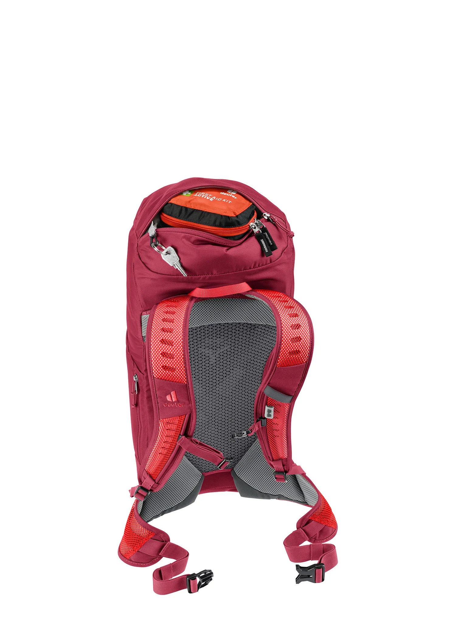 Ruksak s odstojnom mrežom Deuter AC Lite 24 - cherry/masala