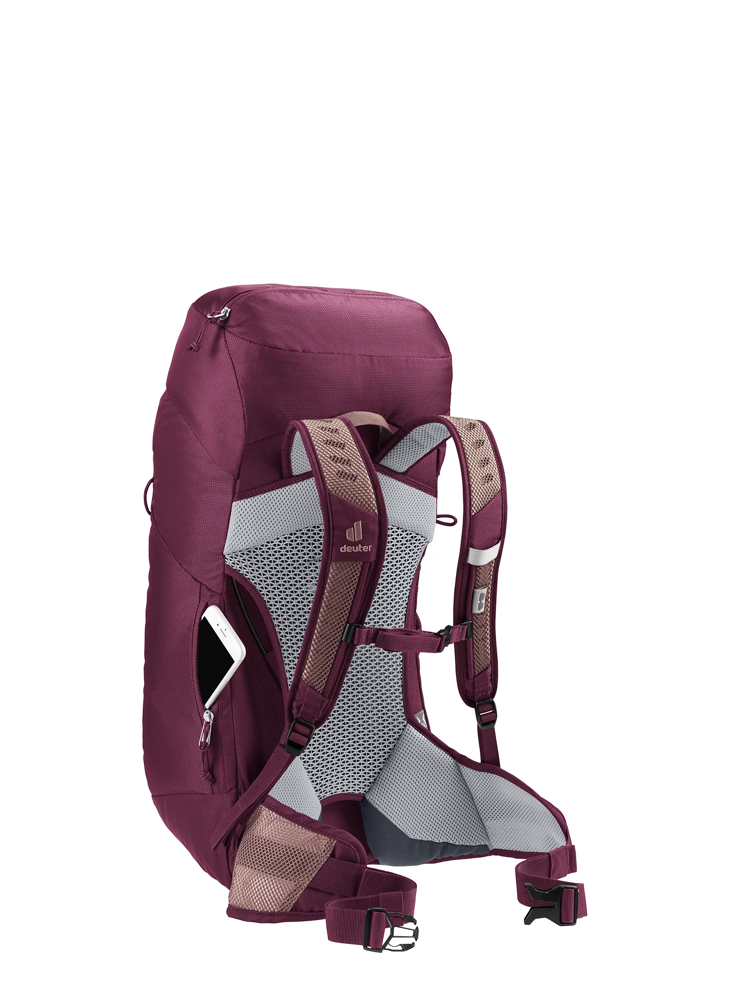 Ženski planinarski ruksak Deuter AC Lite 28 SL - ashrose/cassis