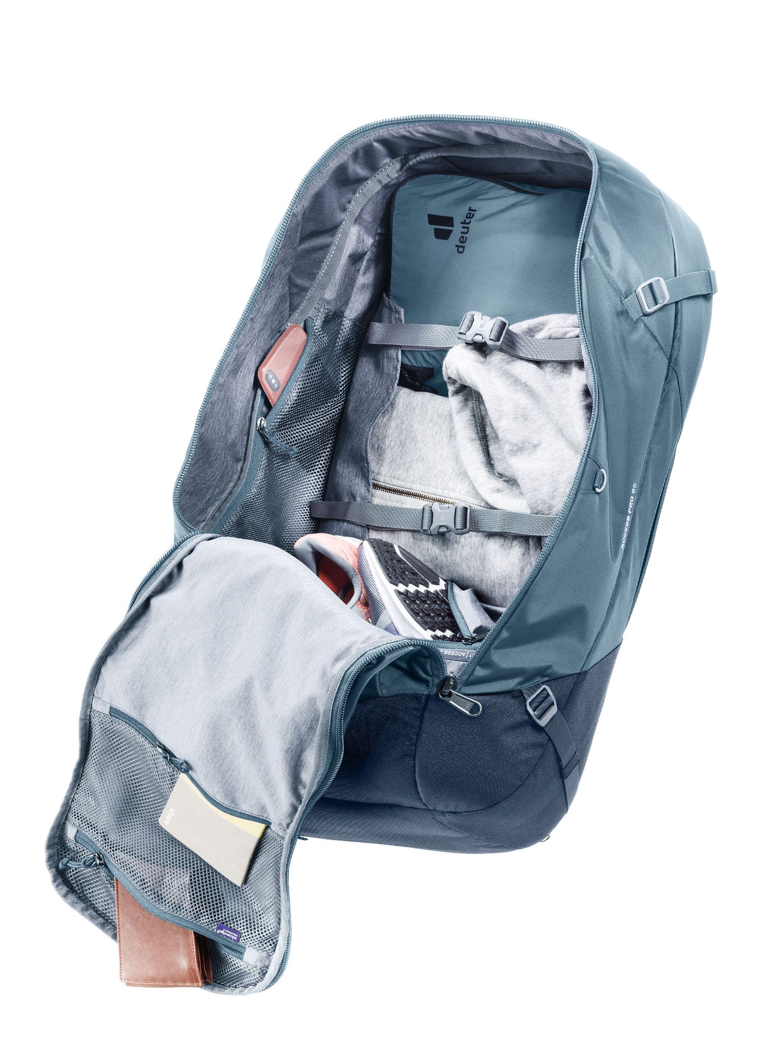 Putni ruksak Deuter Access Pro 65 - atlantic/ink
