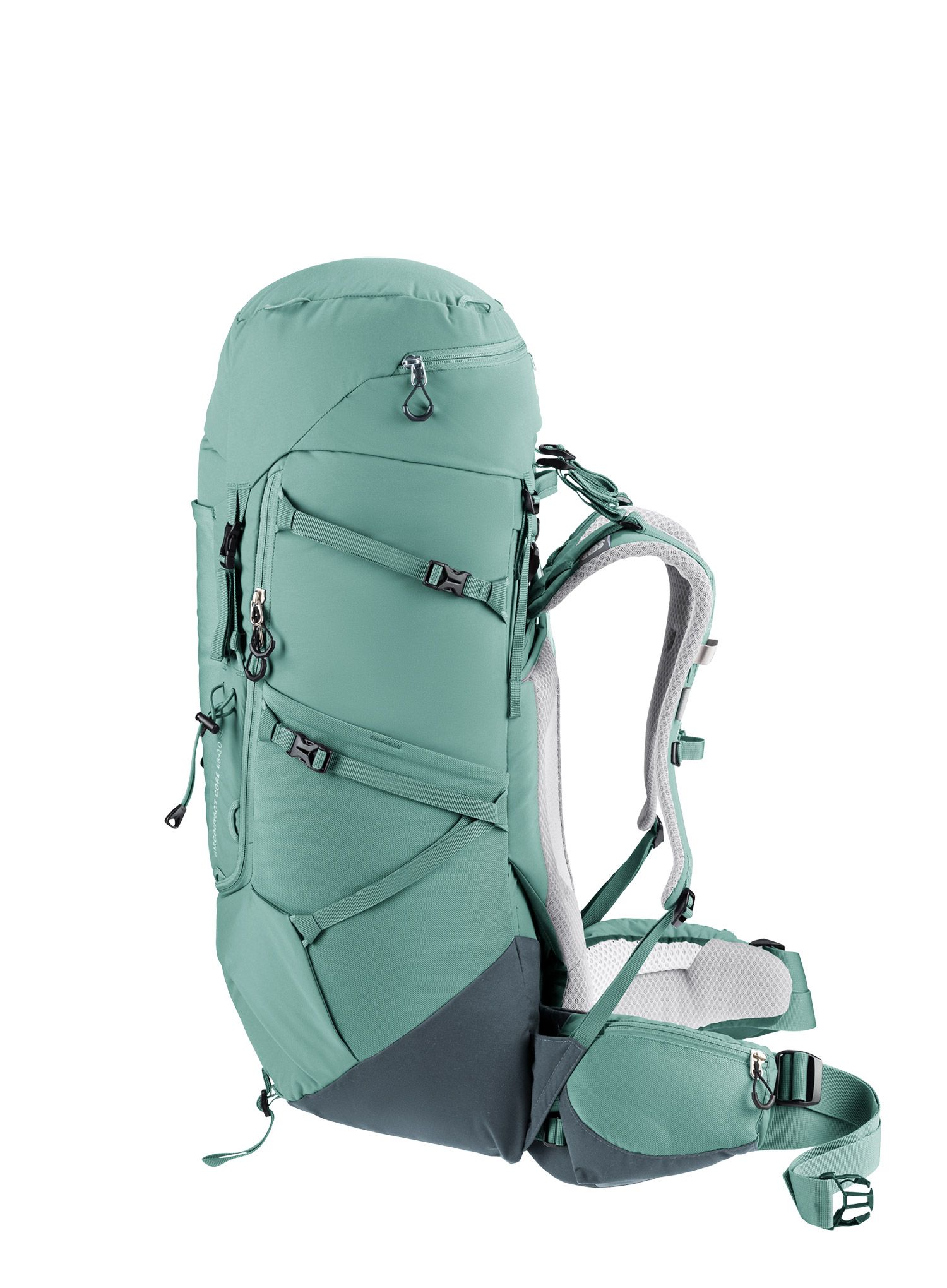 Ženski trekking ruksak Deuter Aircontact Core 45+10 SL - jade/graphite